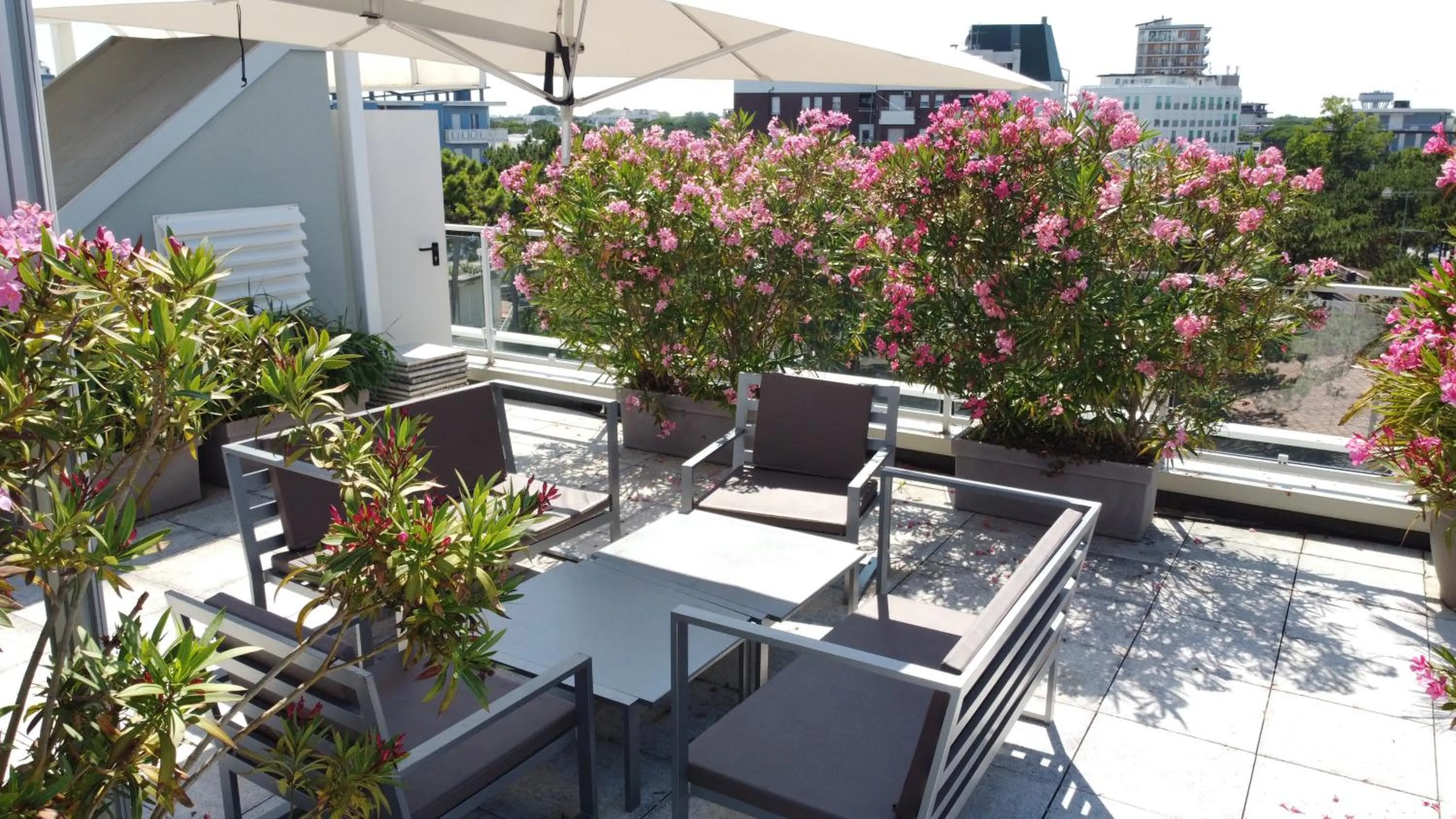 Balcony/Terrace in Hotel Meublè Nazionale