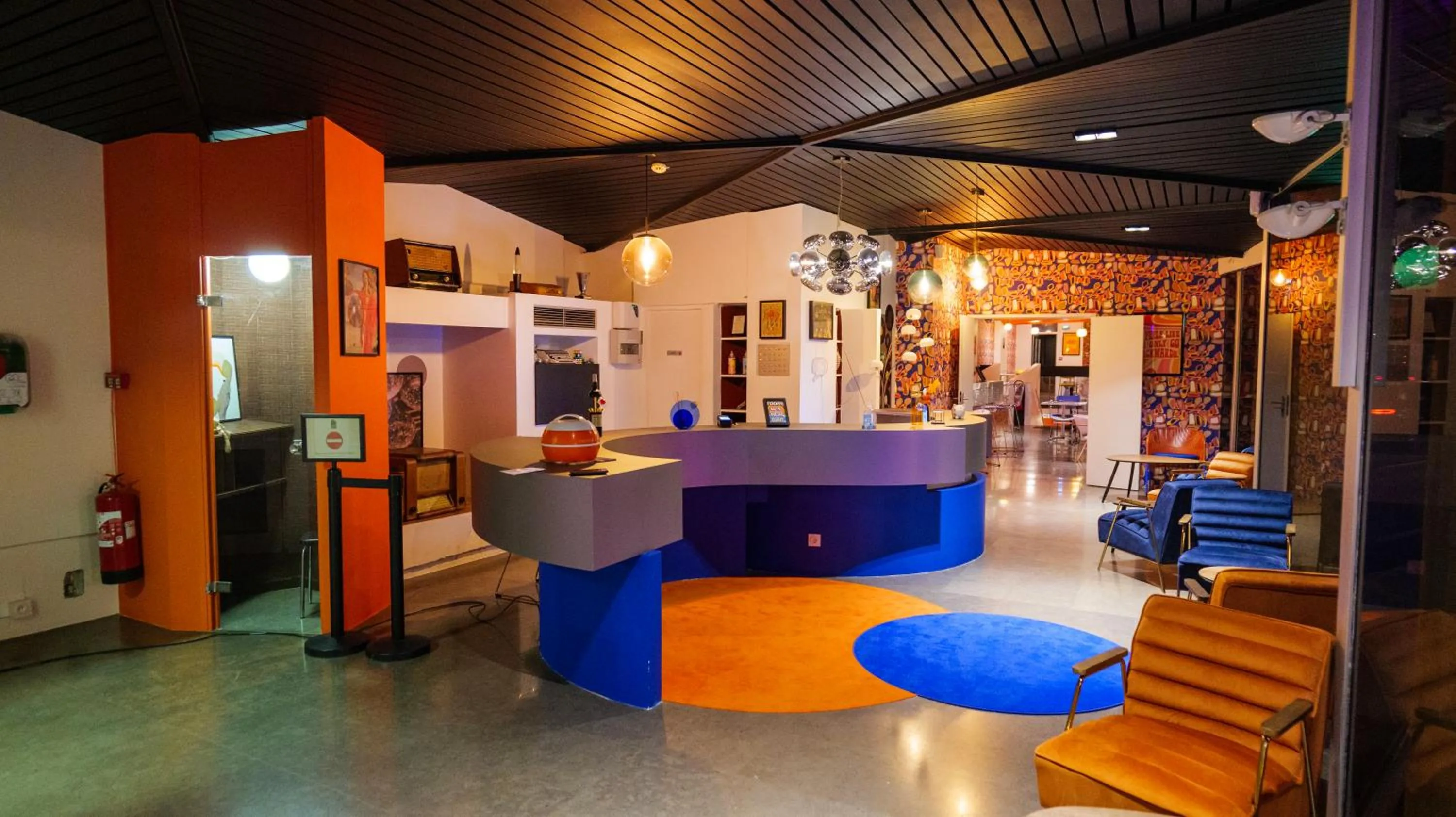 Lobby or reception in HYP'Hotel