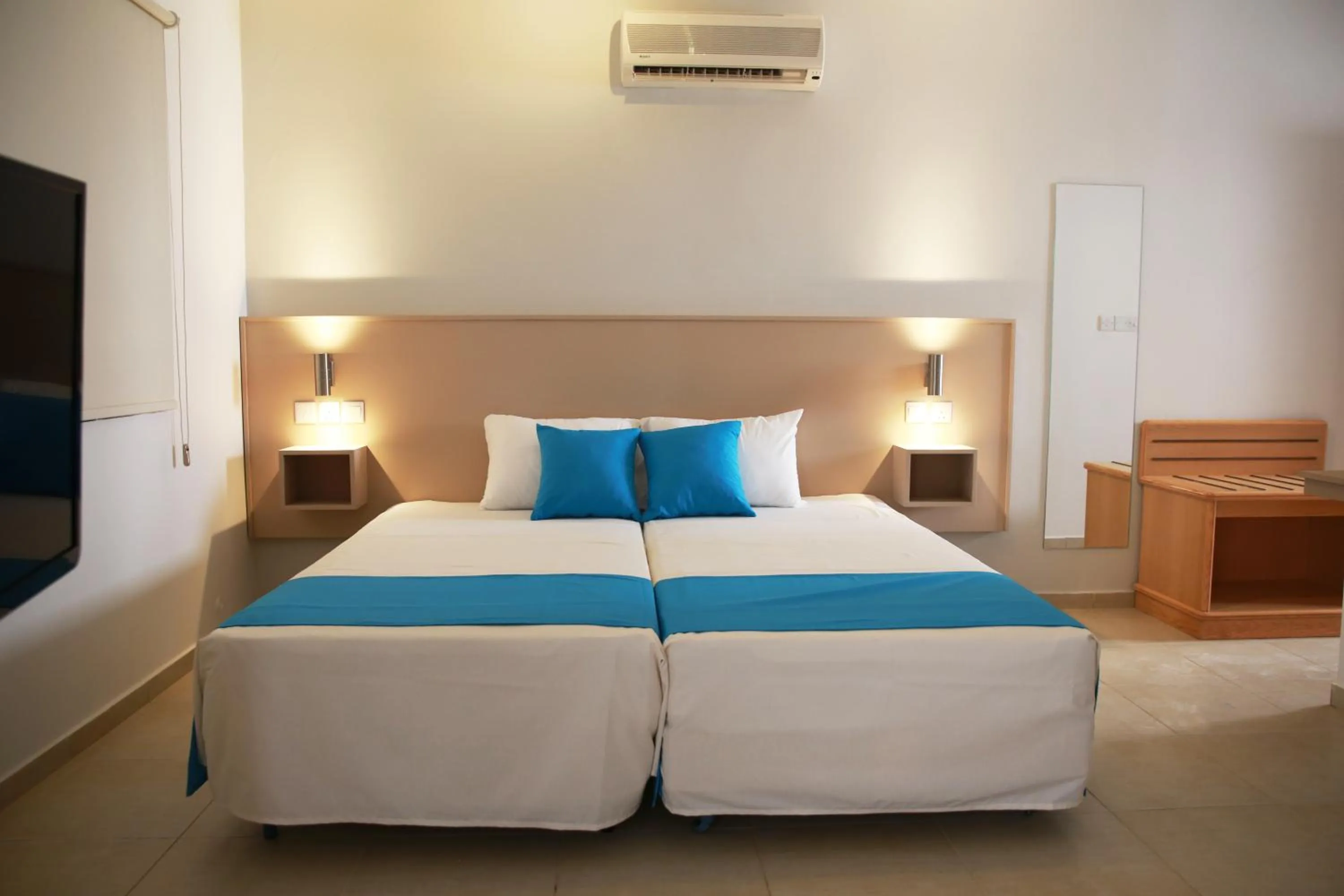 Bed in Sea CleoNapa Hotel