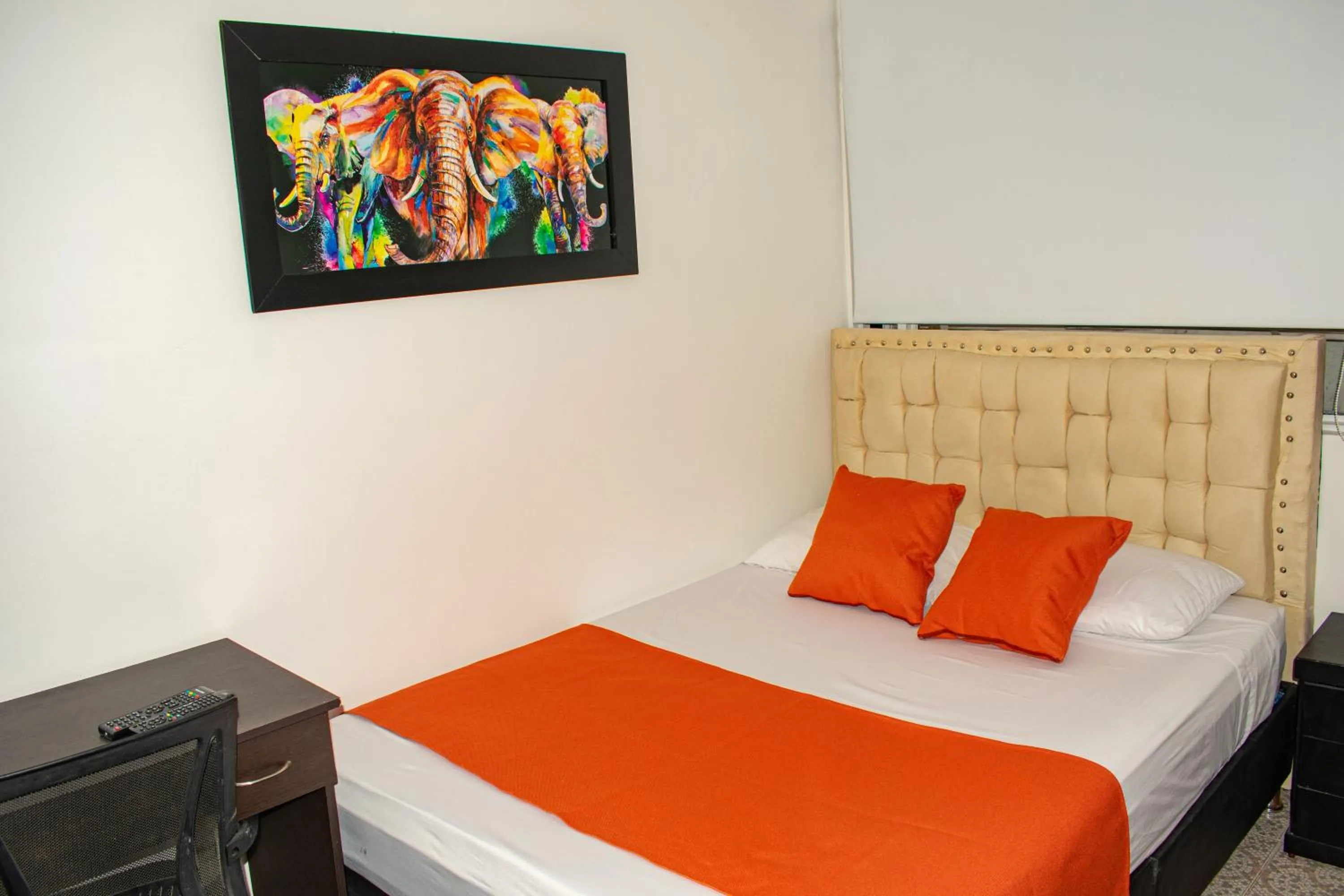Quadruple Room with Bathroom - single occupancy in Hotel Flamante Bulevar