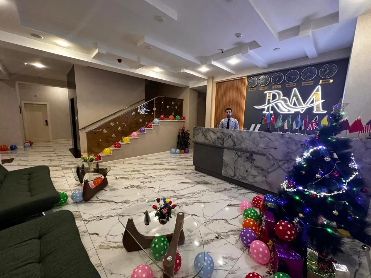 Lobby or reception in Royal Meridien Hotel