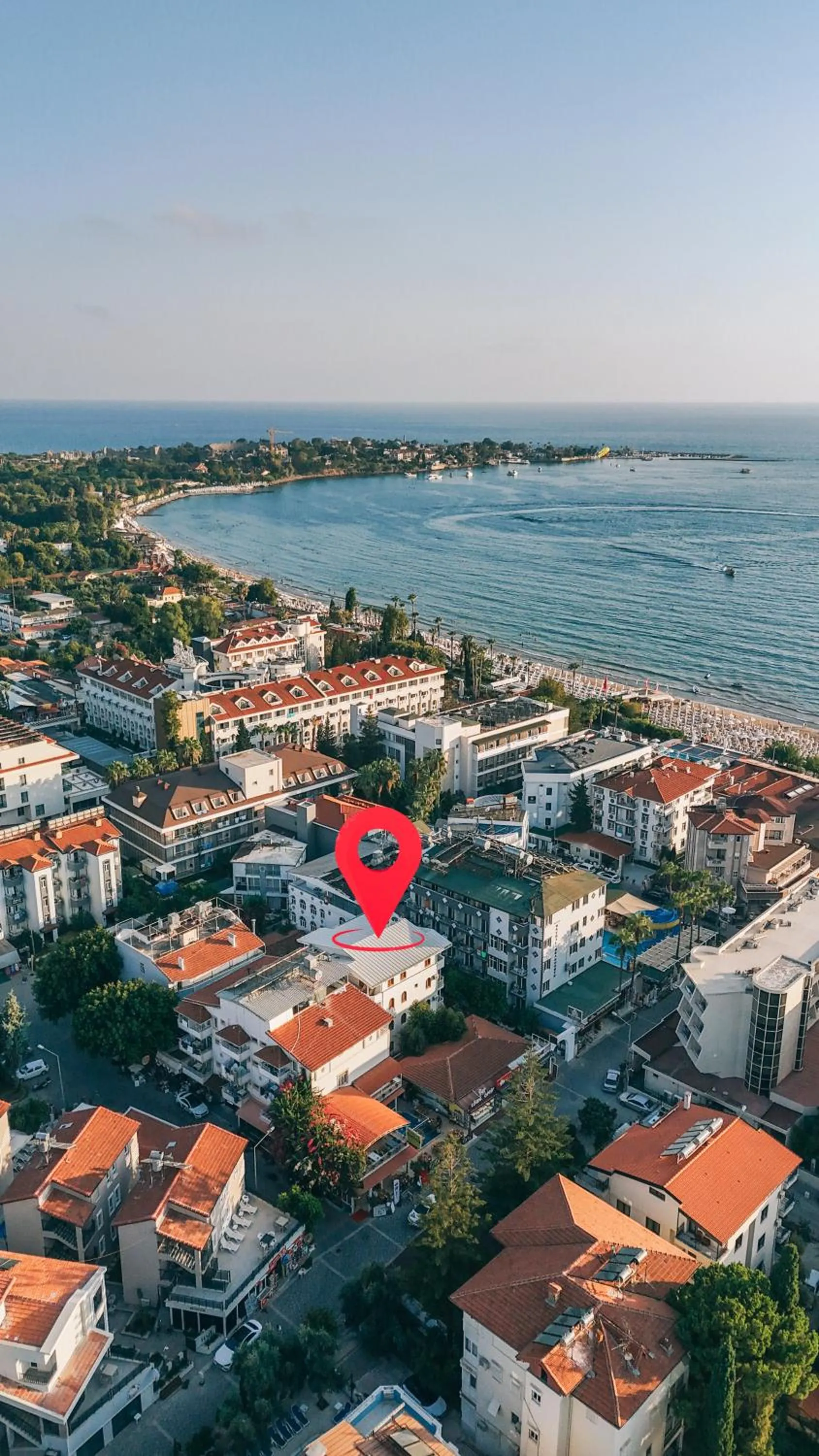 Bird's eye view in Nephos Beach Hotel