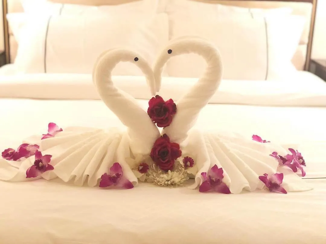 Bed in Le President Hotel