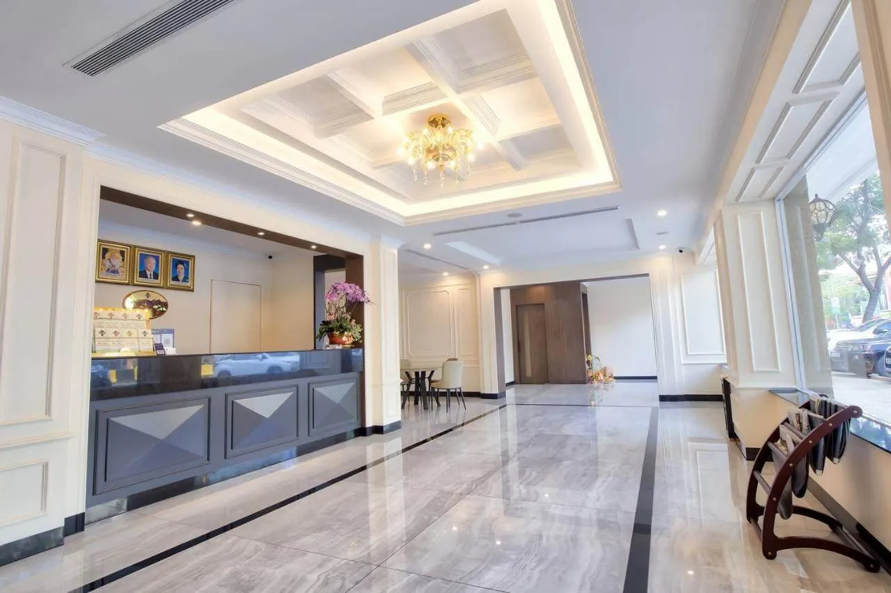 Lobby or reception in Le President Hotel