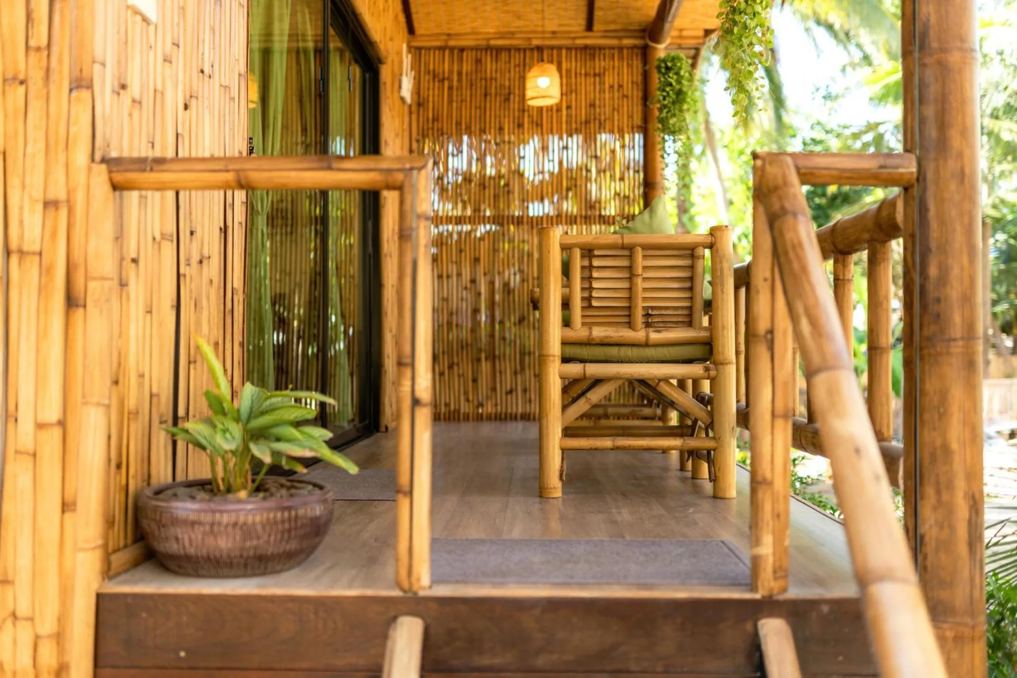 Balcony/Terrace in Coconut Bay Eco Resort