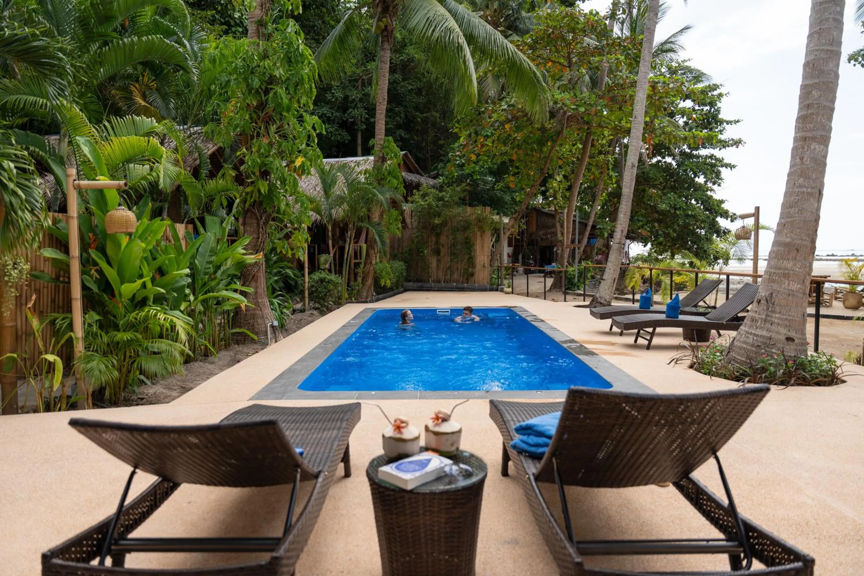 Swimming pool in Coconut Bay Eco Resort