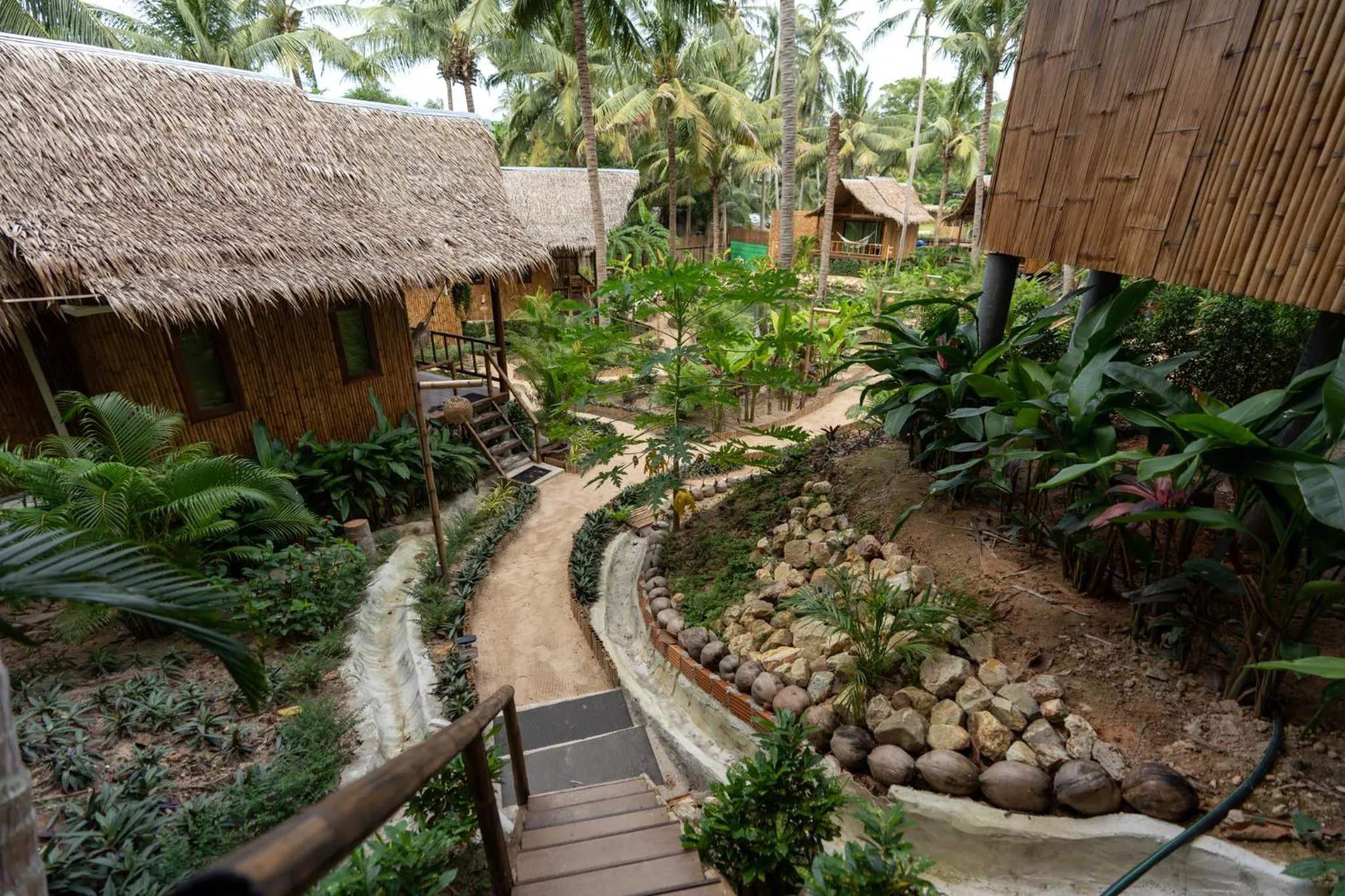 Garden in Coconut Bay Eco Resort