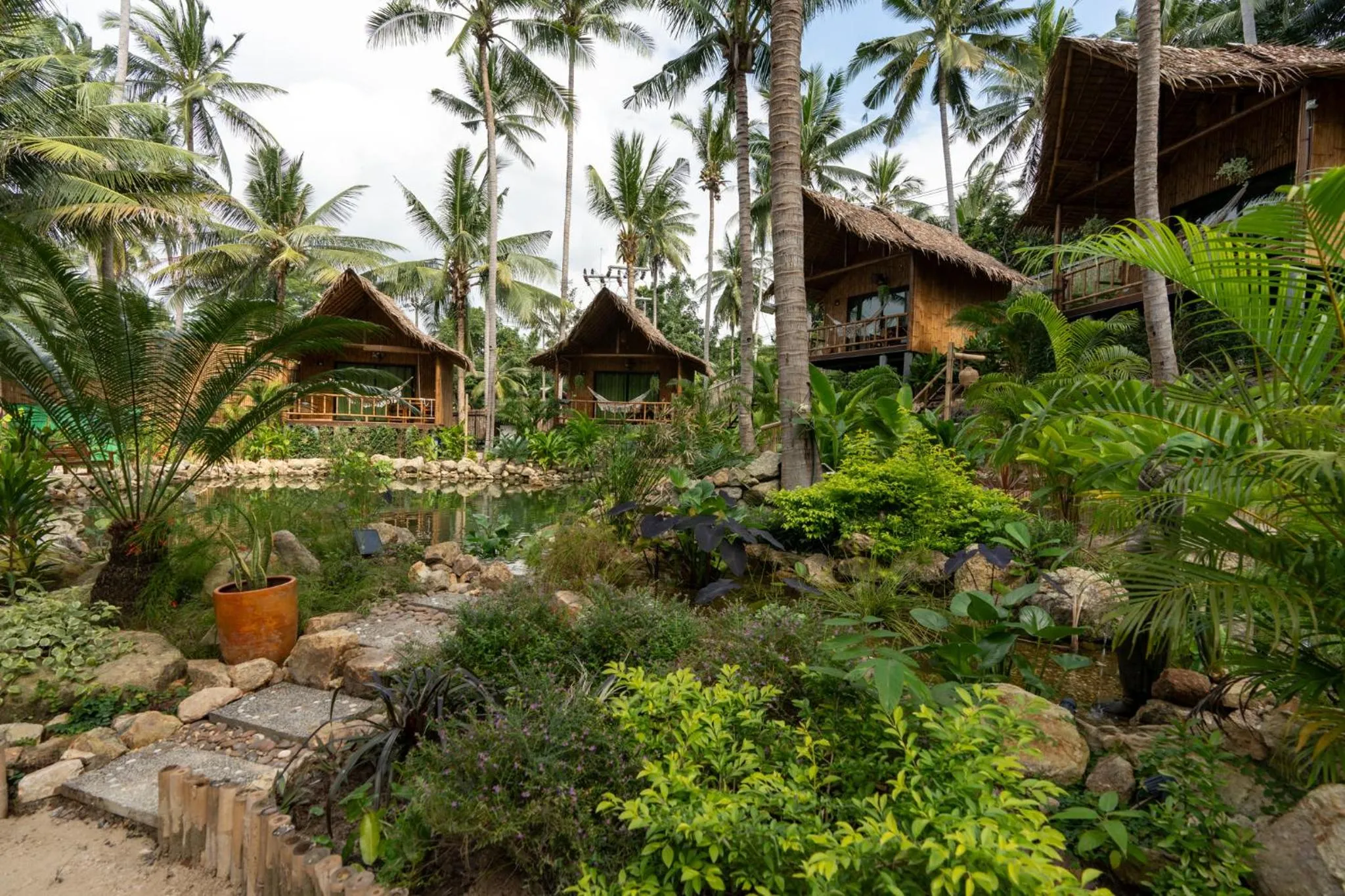 Garden in Coconut Bay Eco Resort