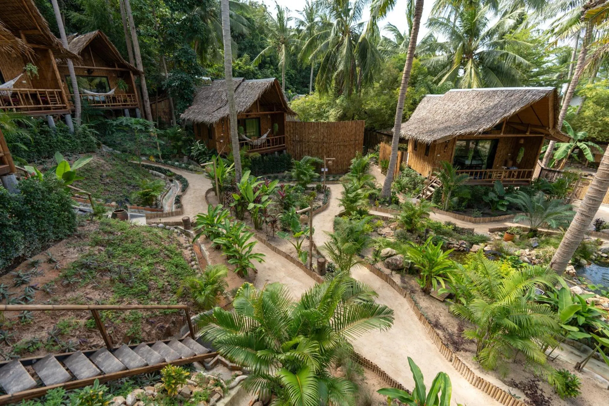 Property building in Coconut Bay Eco Resort