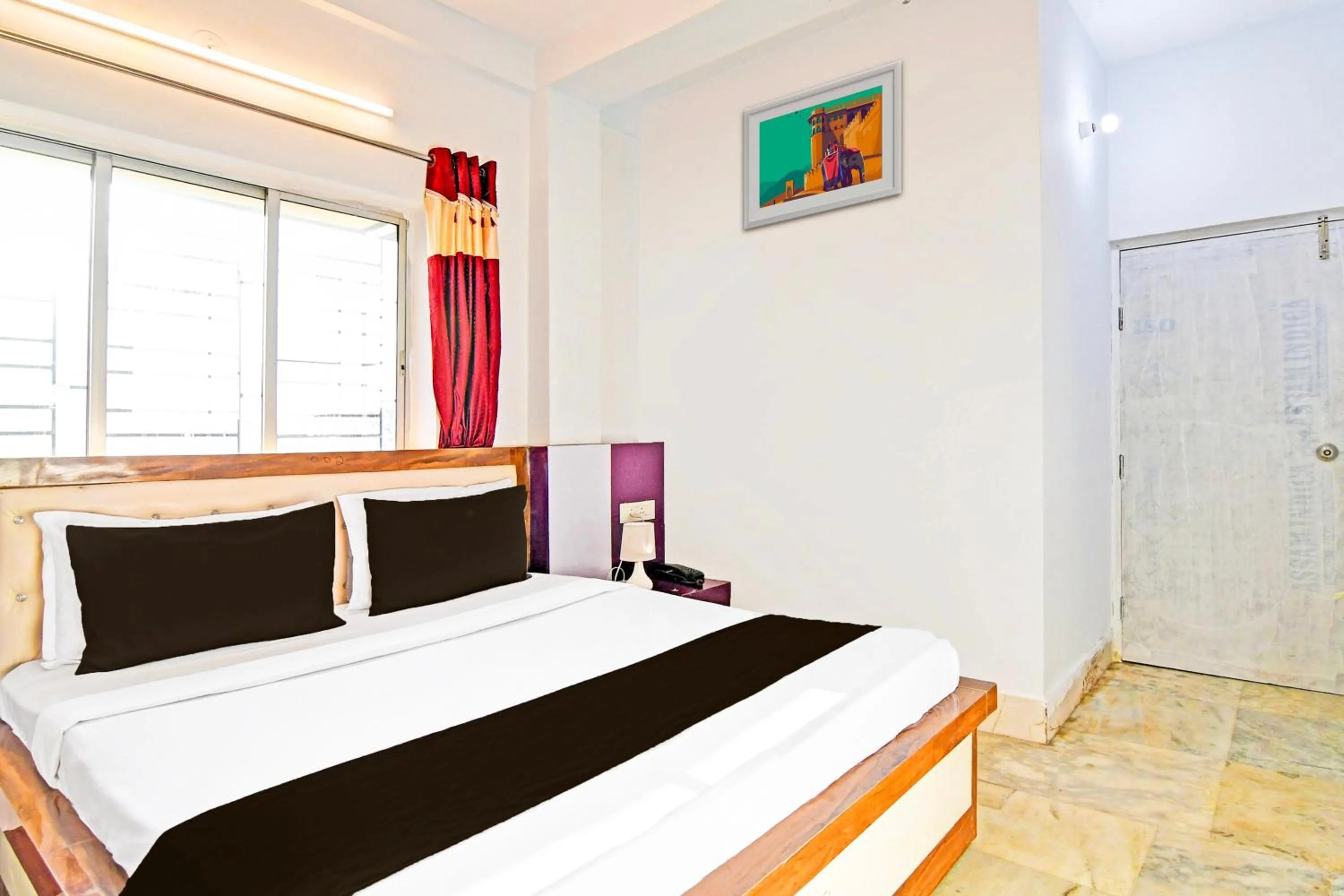 Bedroom, Bed in Hotel O by OYO Green Palace