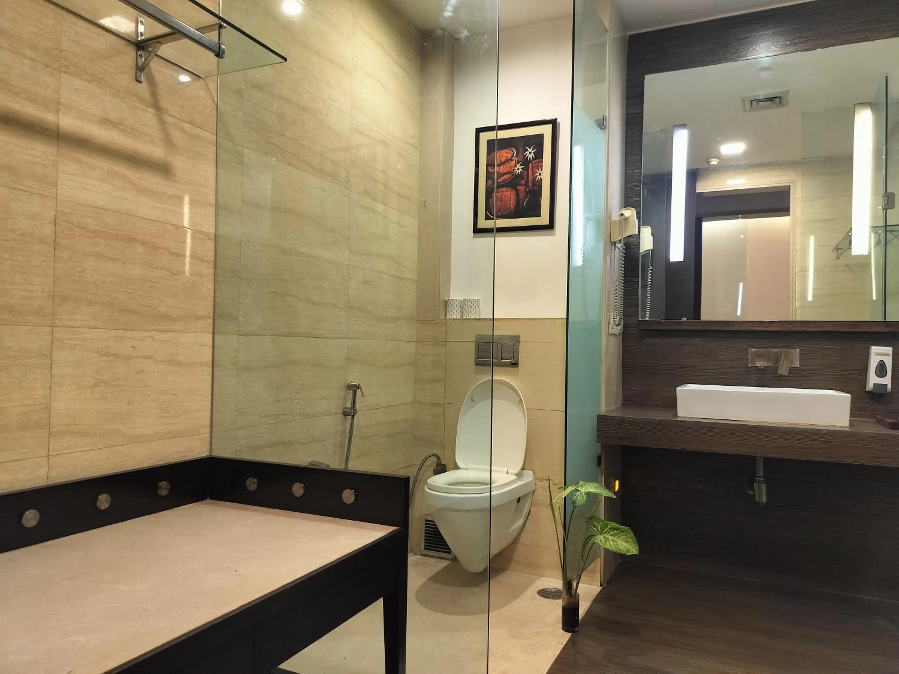 Bathroom in Bel-La Monde Hotel Chhattarpur South Delhi
