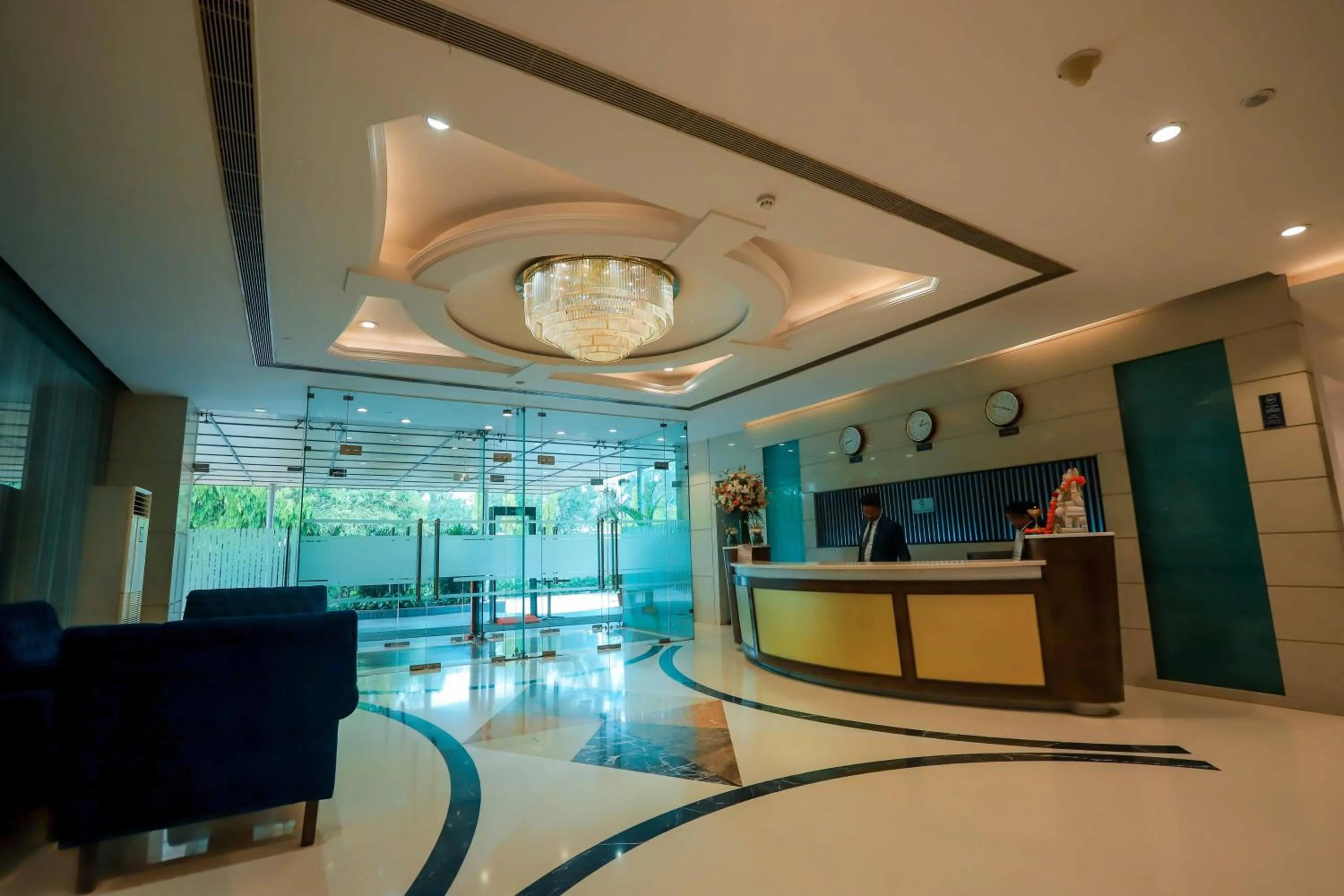 Lobby or reception in Bel-La Monde Hotel Chhattarpur South Delhi