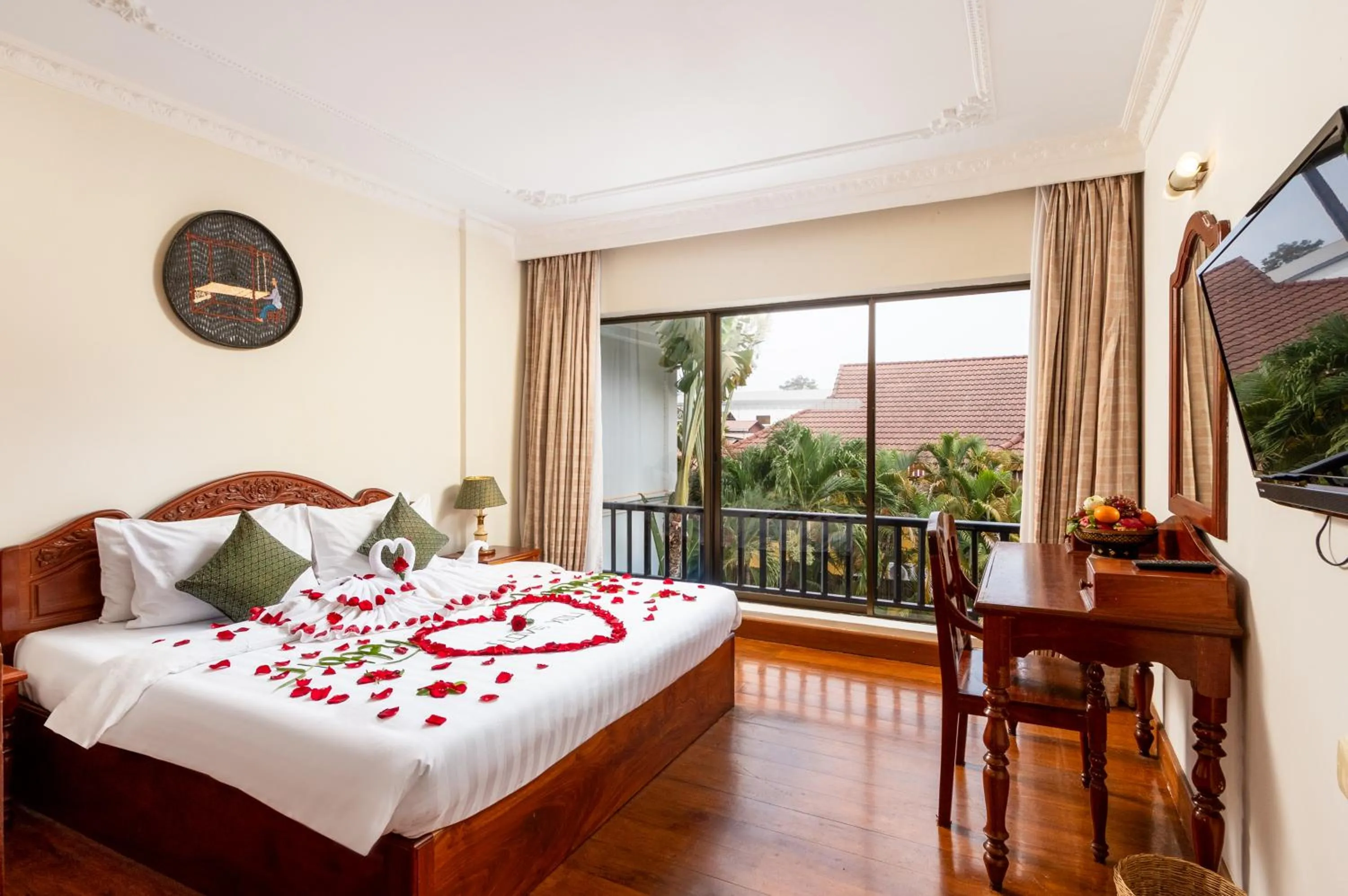 Bed in YASODHARAPURA Residence