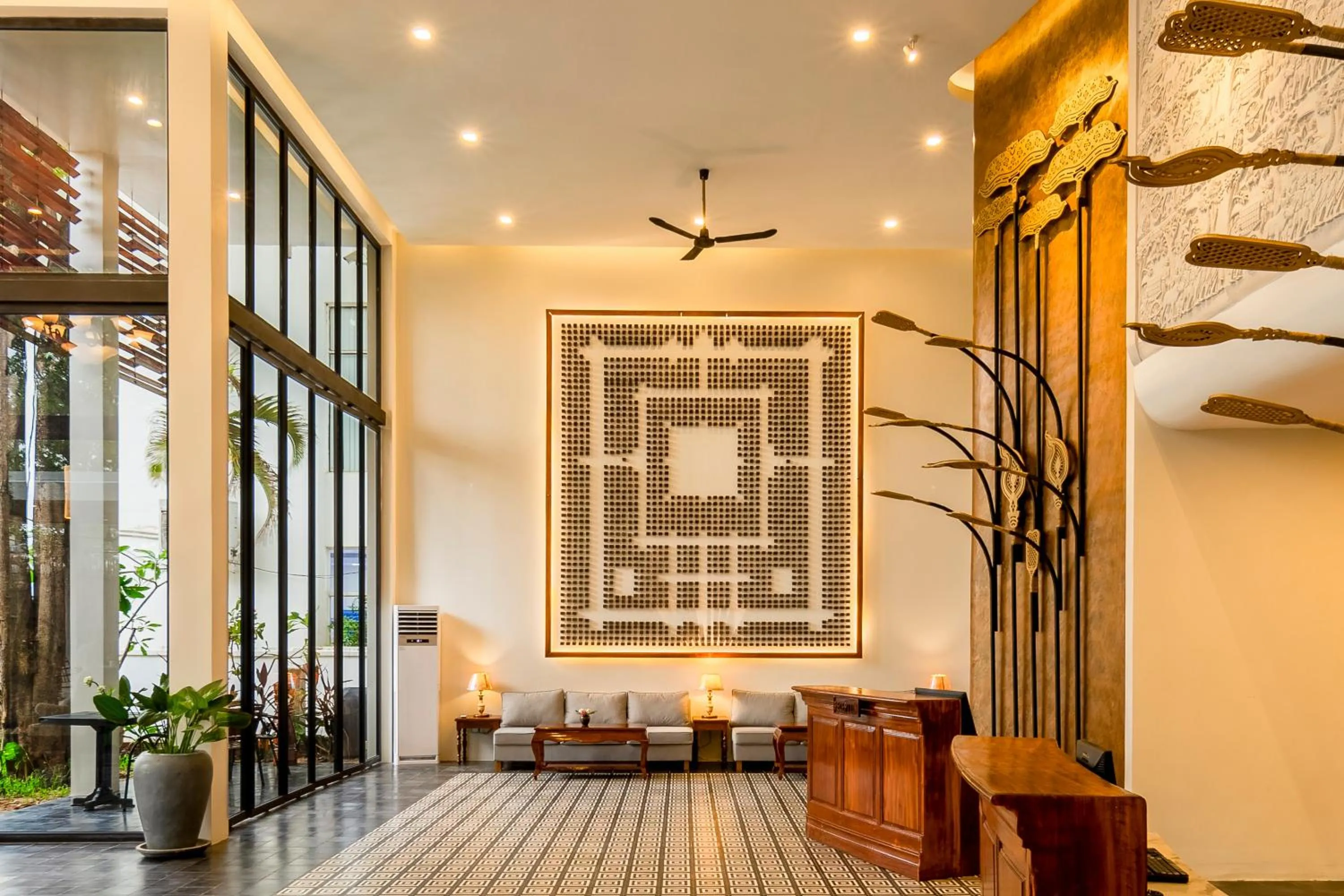 Lobby or reception in YASODHARAPURA Residence