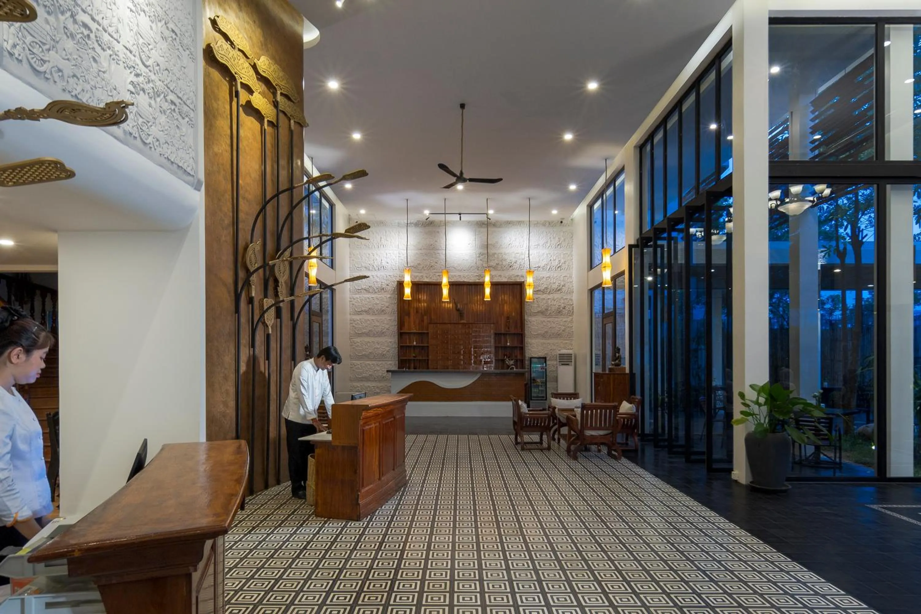 Lobby or reception in YASODHARAPURA Residence