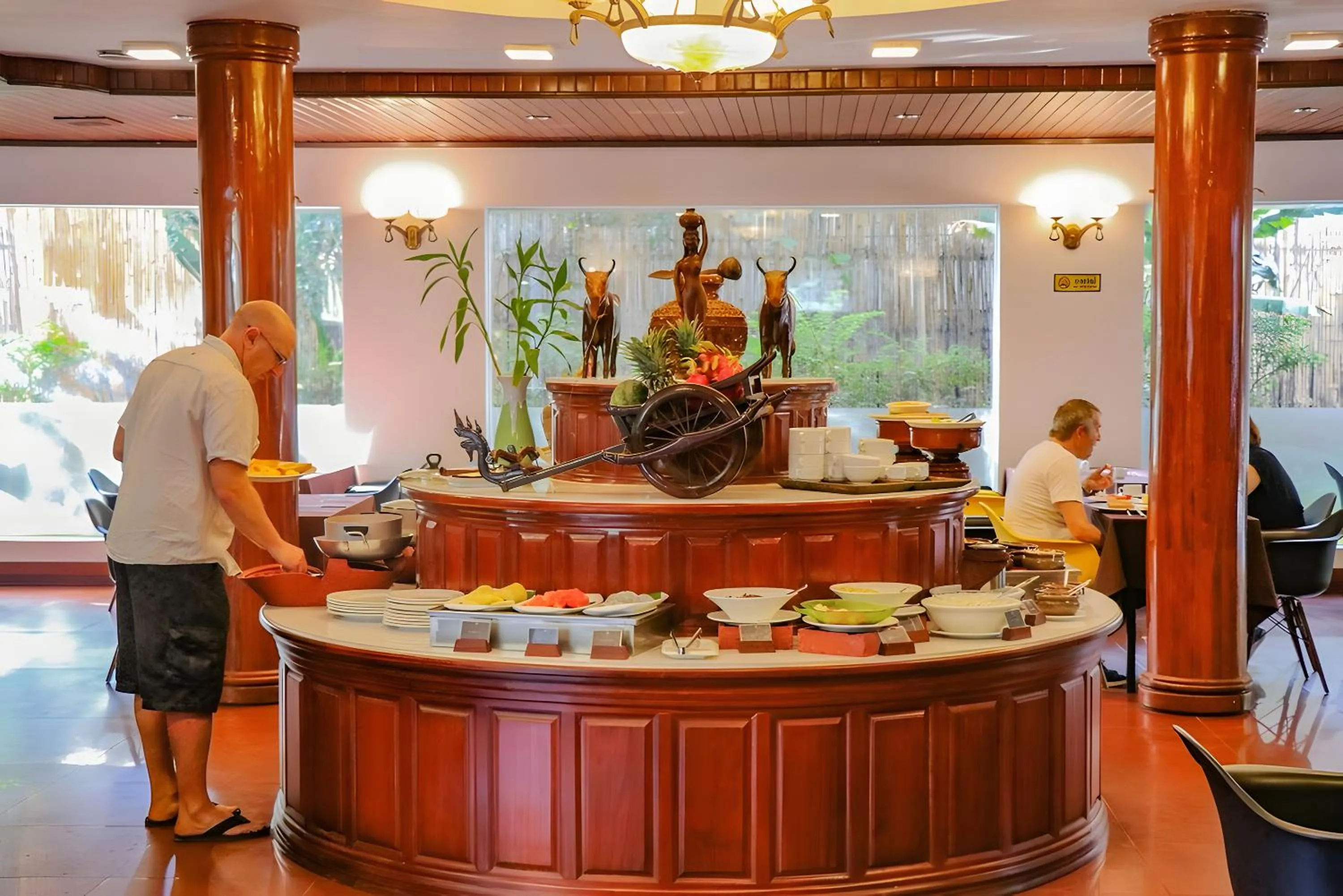 Breakfast in YASODHARAPURA Residence