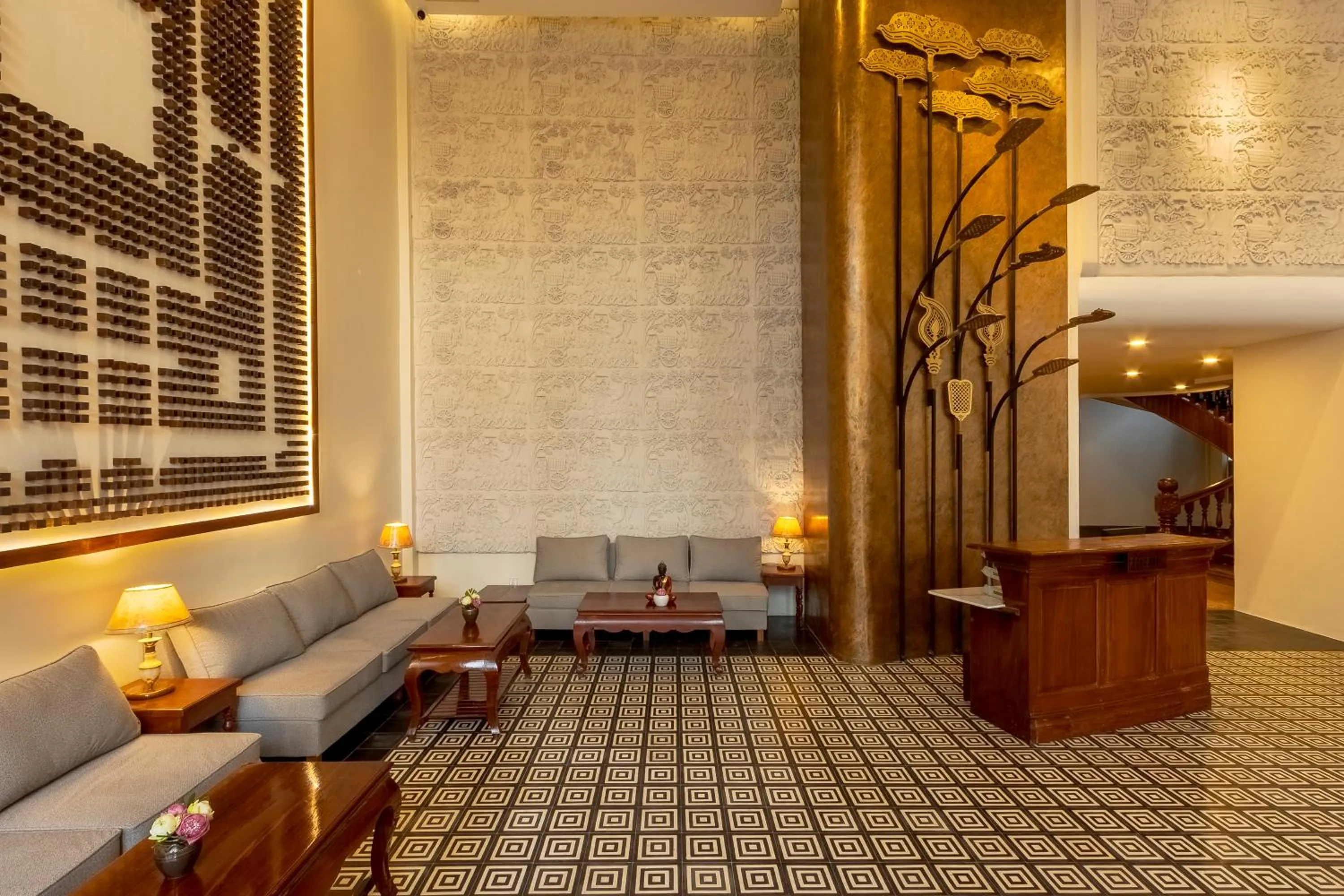 Lobby or reception in YASODHARAPURA Residence