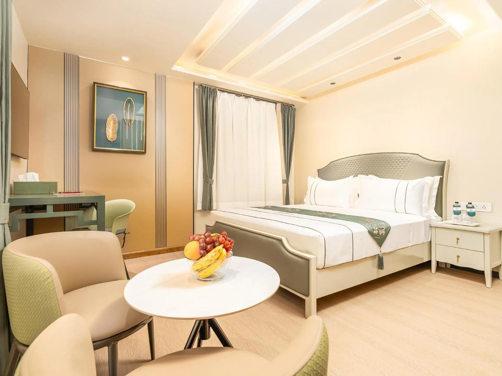 Bedroom, Bed in Eternity By Greenscape