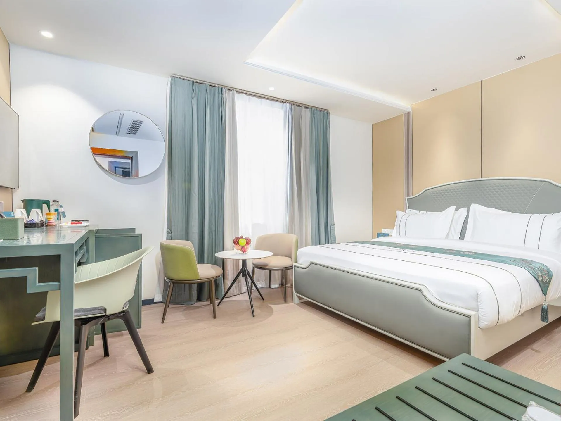 Bedroom, Bed in Eternity By Greenscape