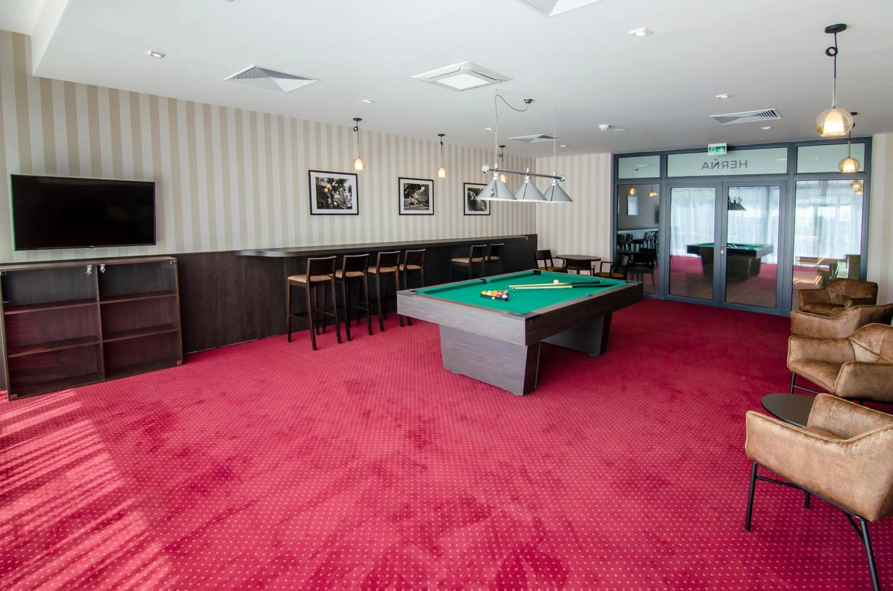 Billiard in Hotel Slovakia