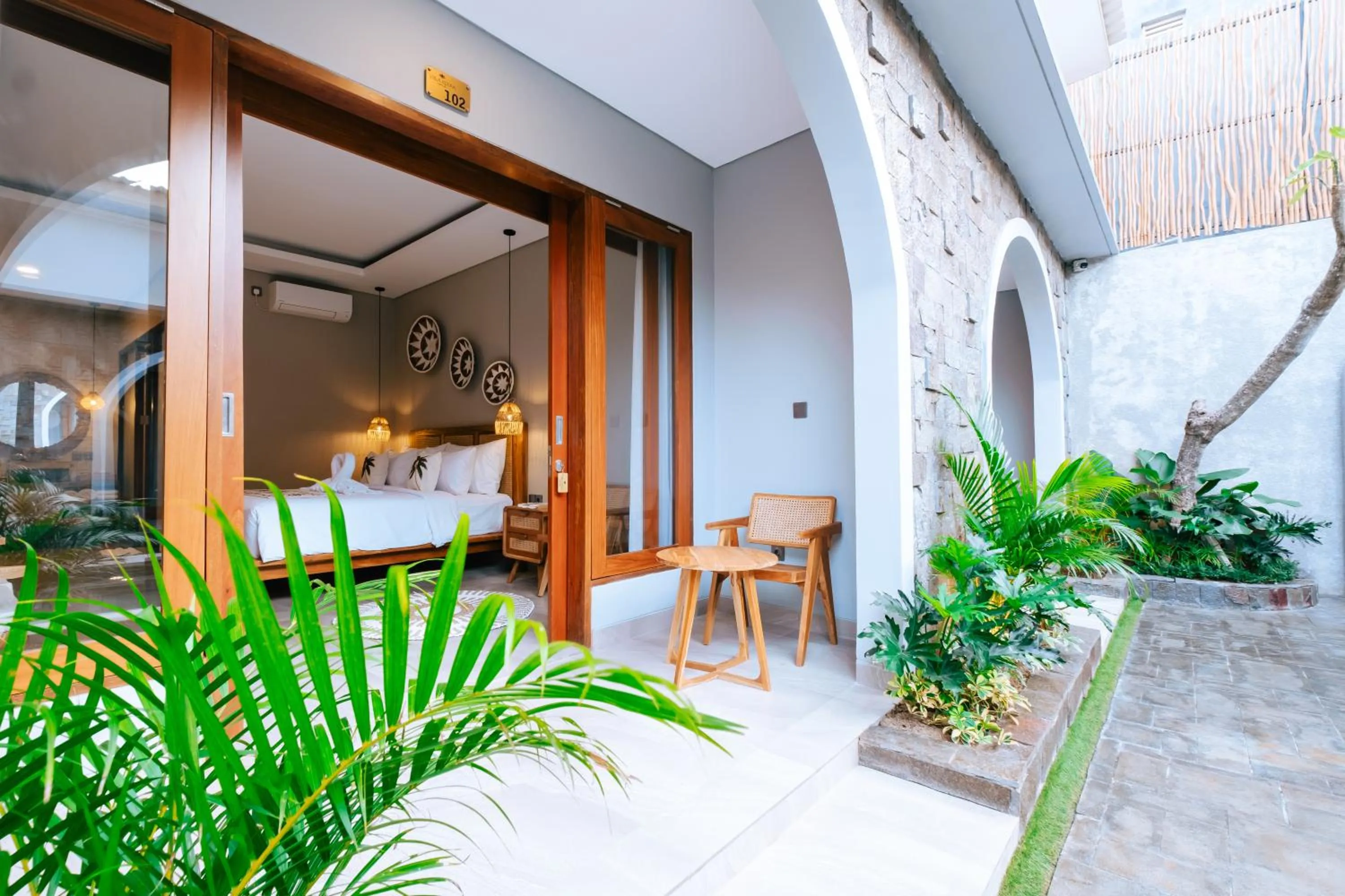 Bedroom in Villa Koura Kuta