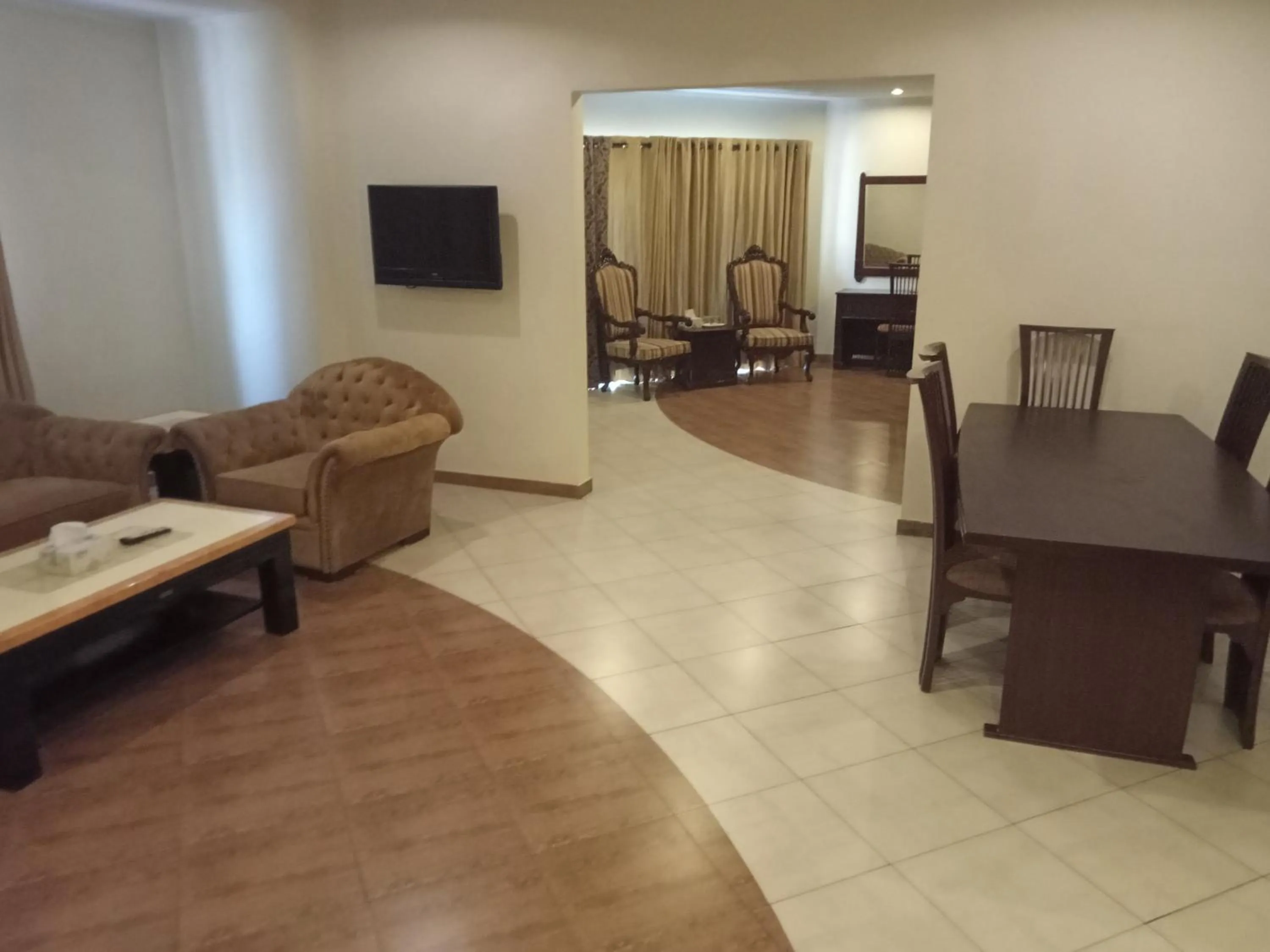 Seating area in Grand Regency