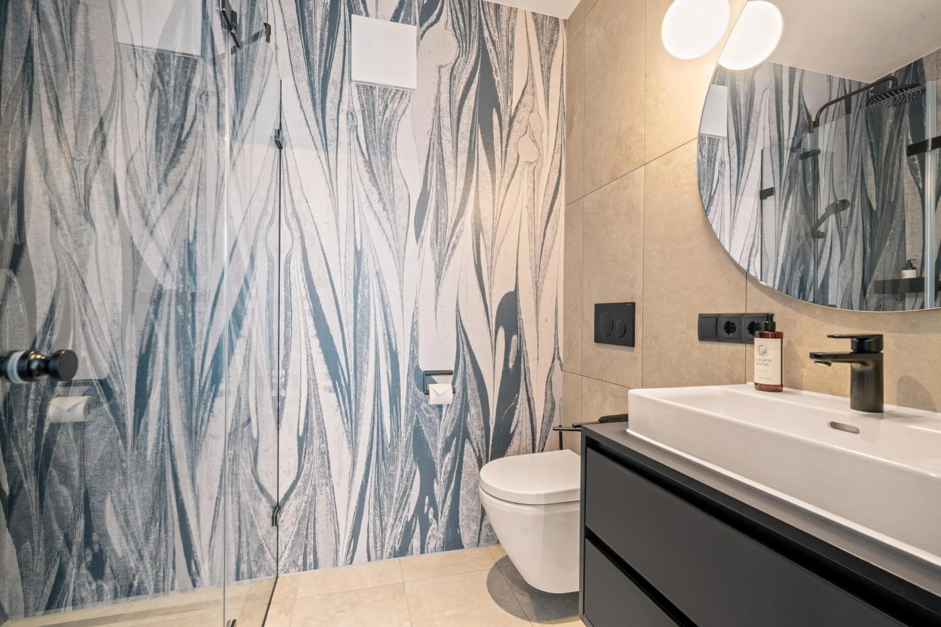 Shower in Motel42-Temporary Living