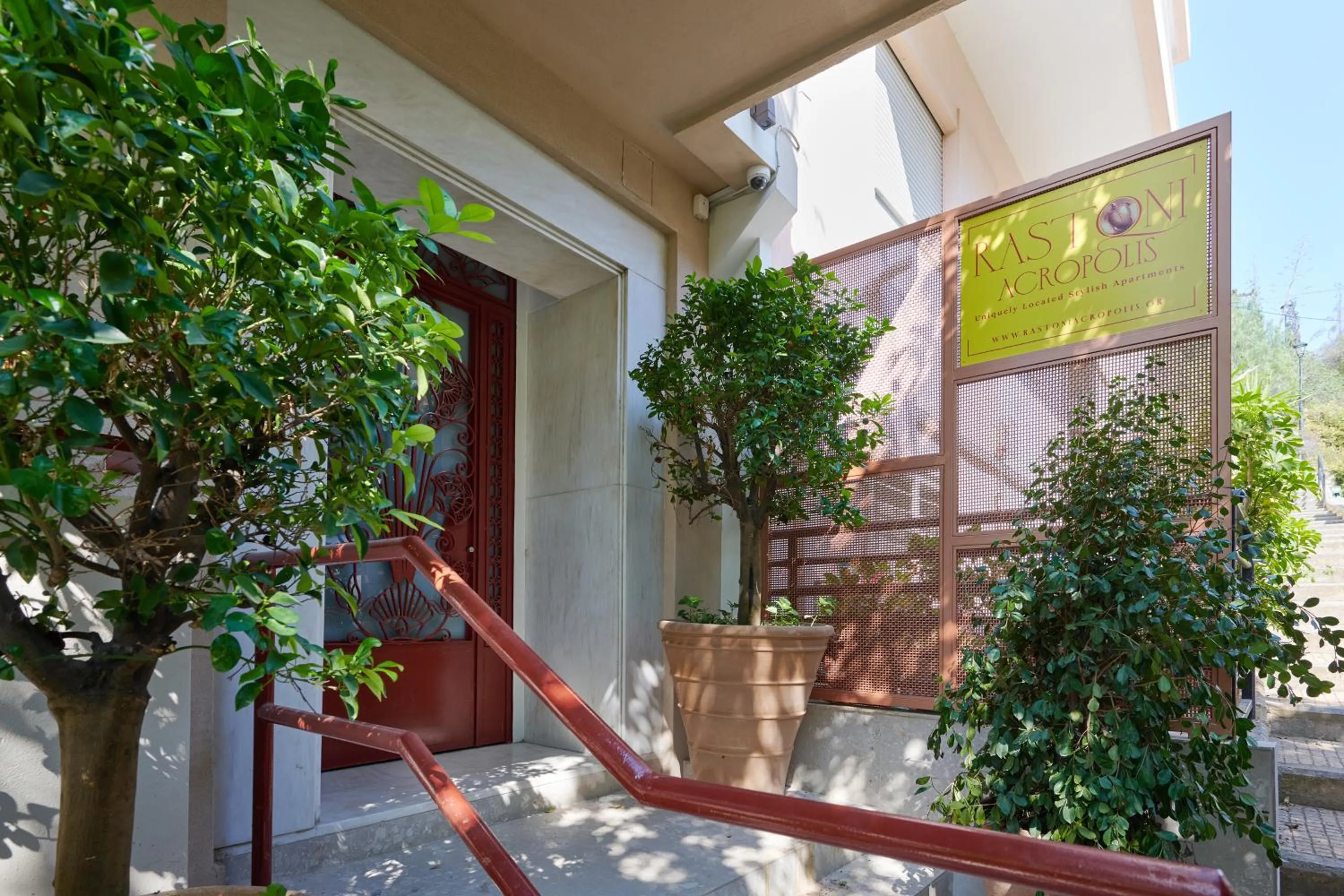 Property building in Rastoni Acropolis Uniquely Located Stylish Apartments