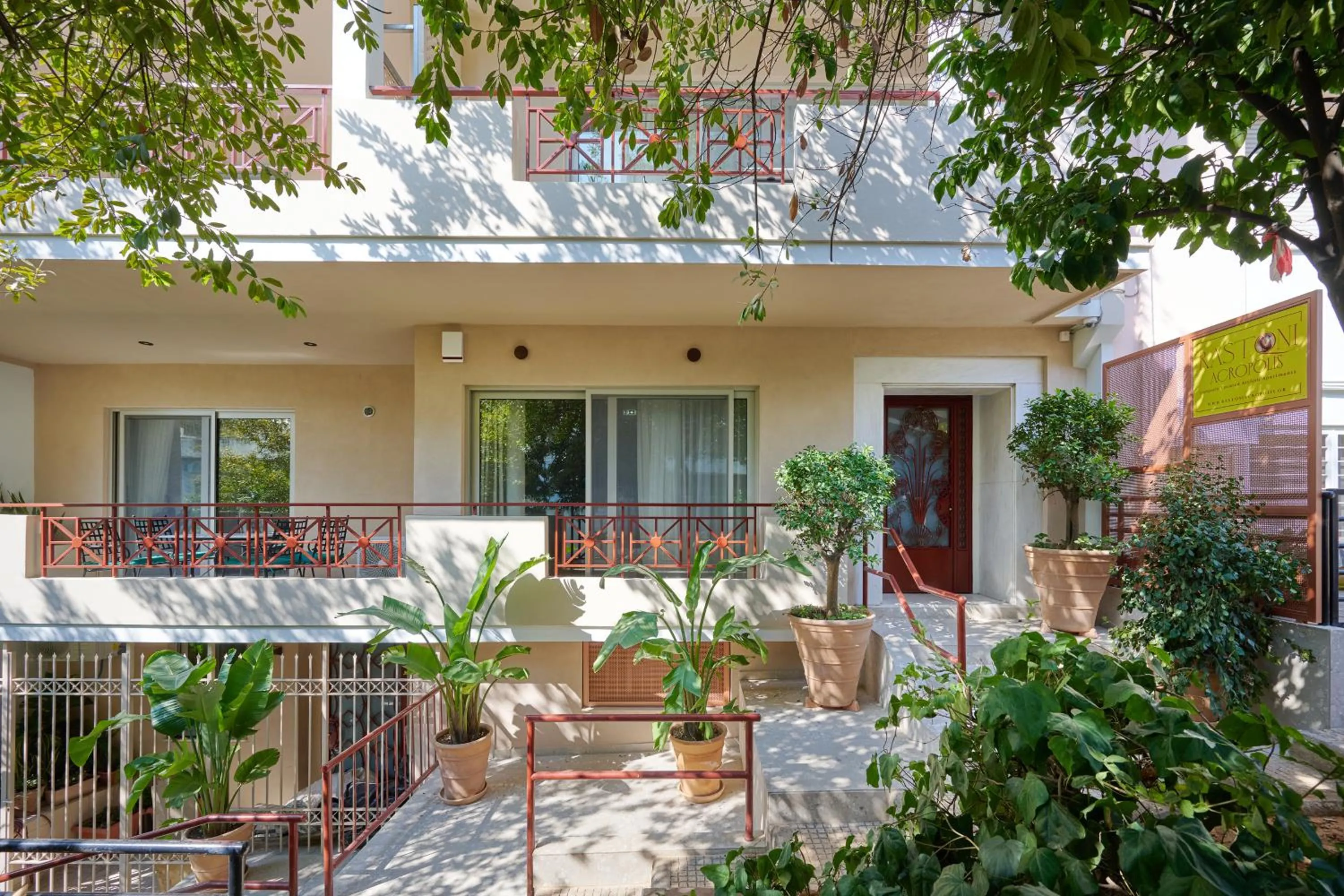 Property building in Rastoni Acropolis Uniquely Located Stylish Apartments