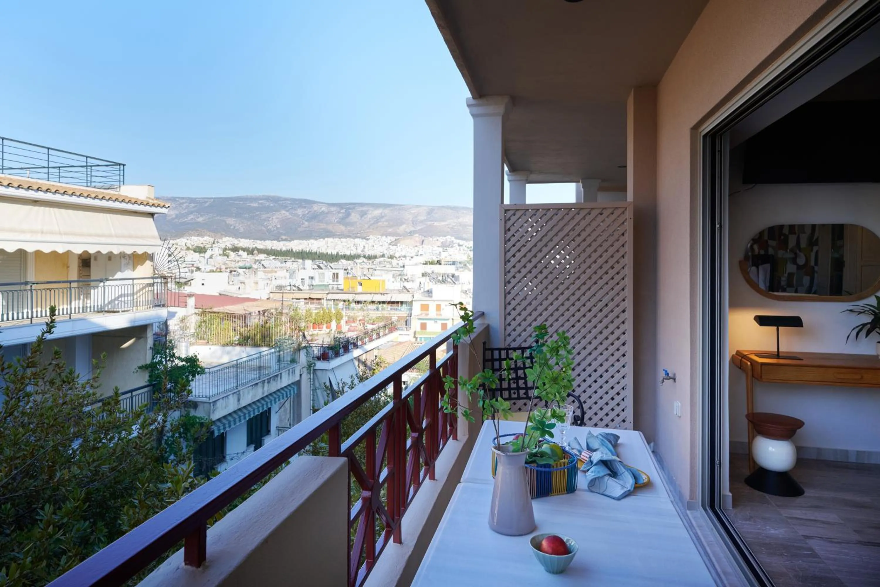 Natural landscape in Rastoni Acropolis Uniquely Located Stylish Apartments