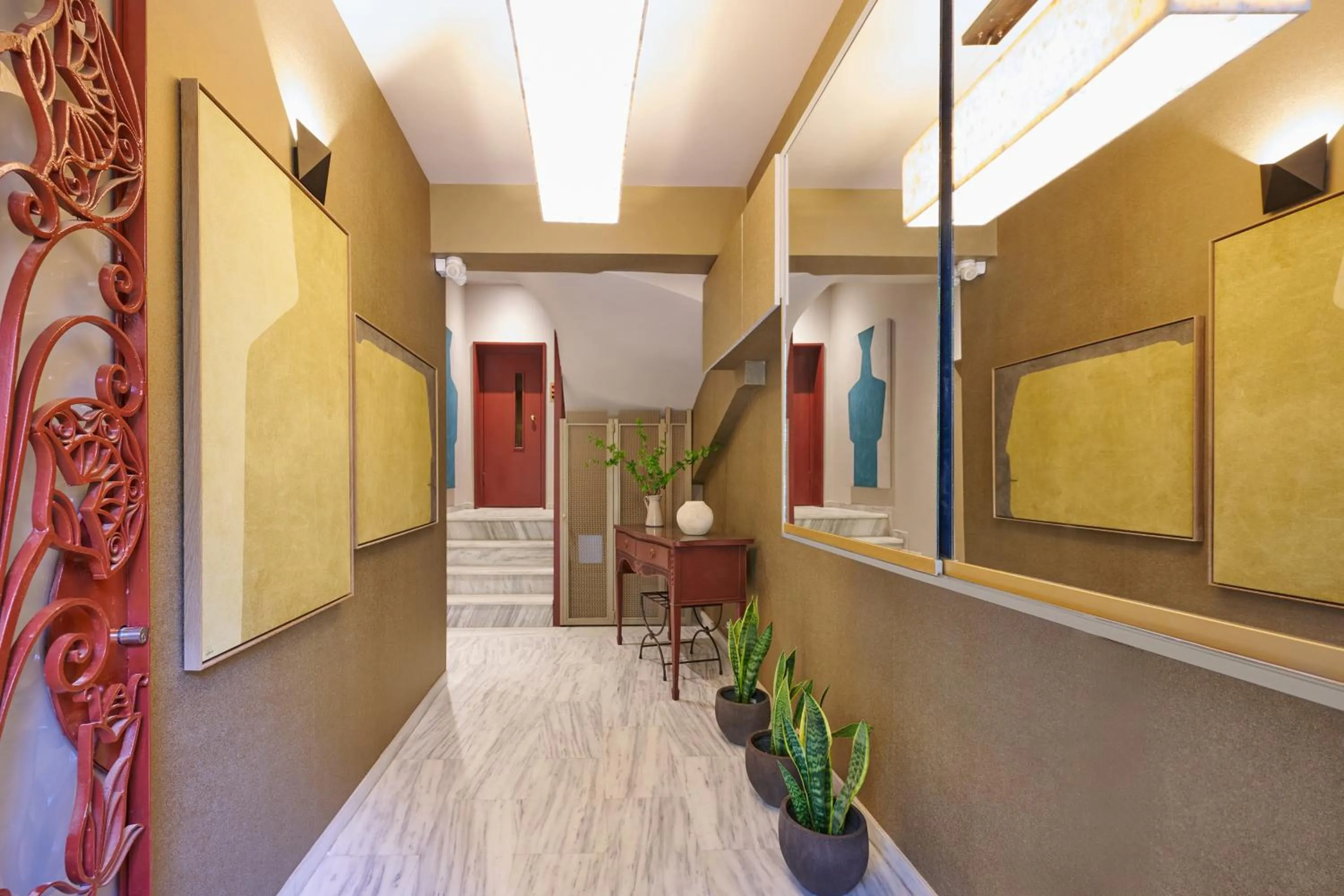 Decorative detail in Rastoni Acropolis Uniquely Located Stylish Apartments