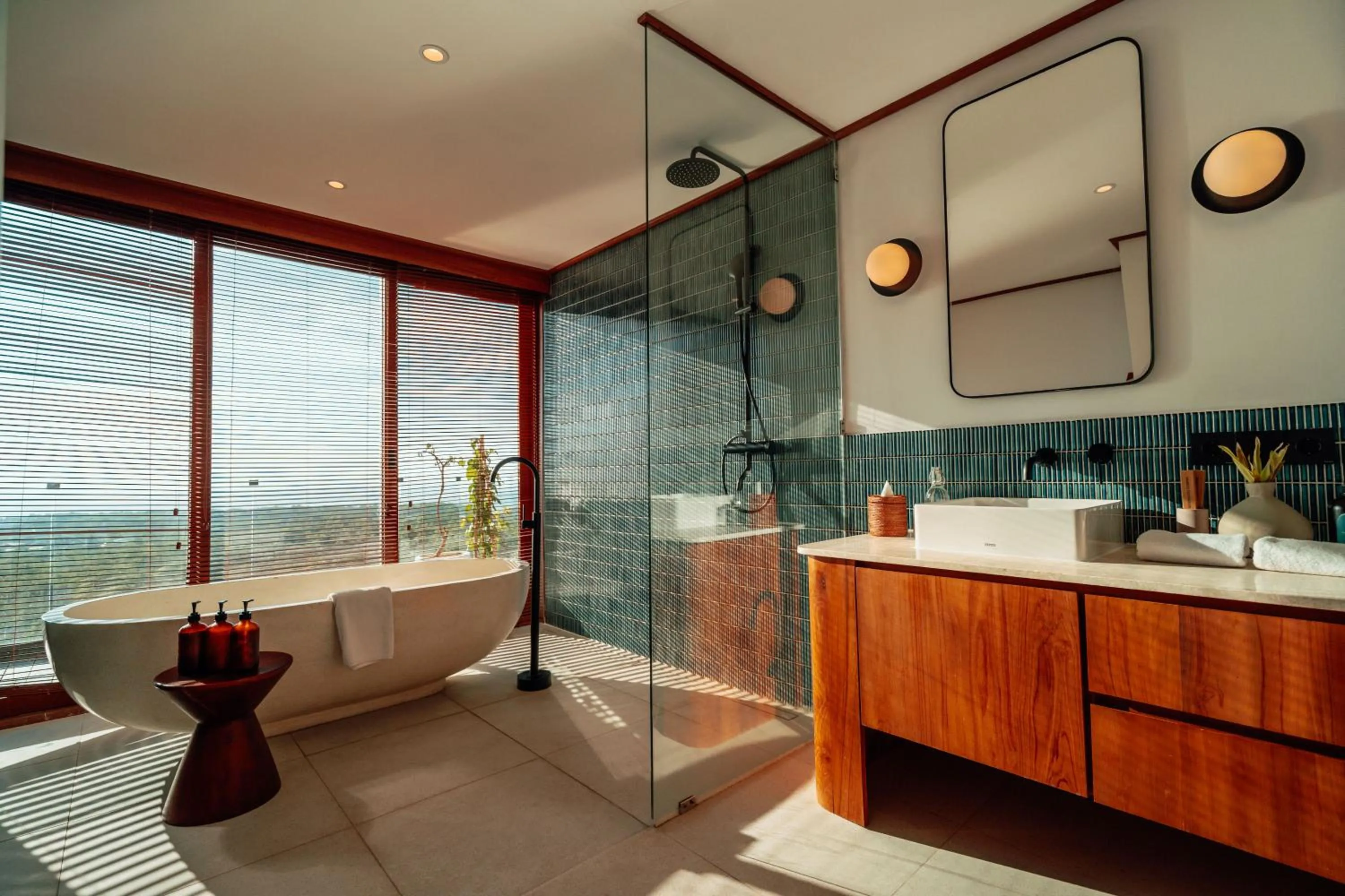 Bathroom in Ocean View Villas by Grün