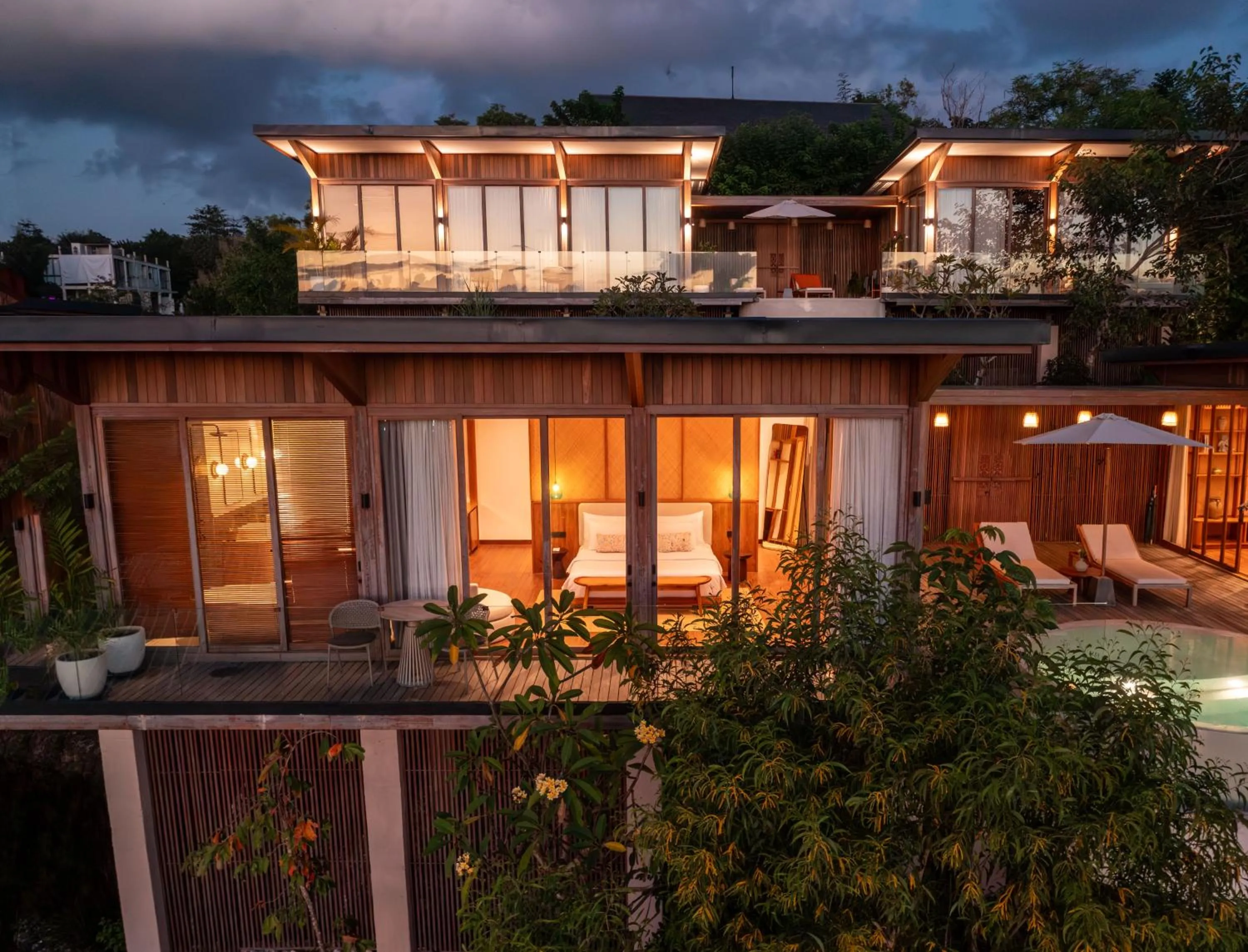 Bedroom in Ocean View Villas by Grün