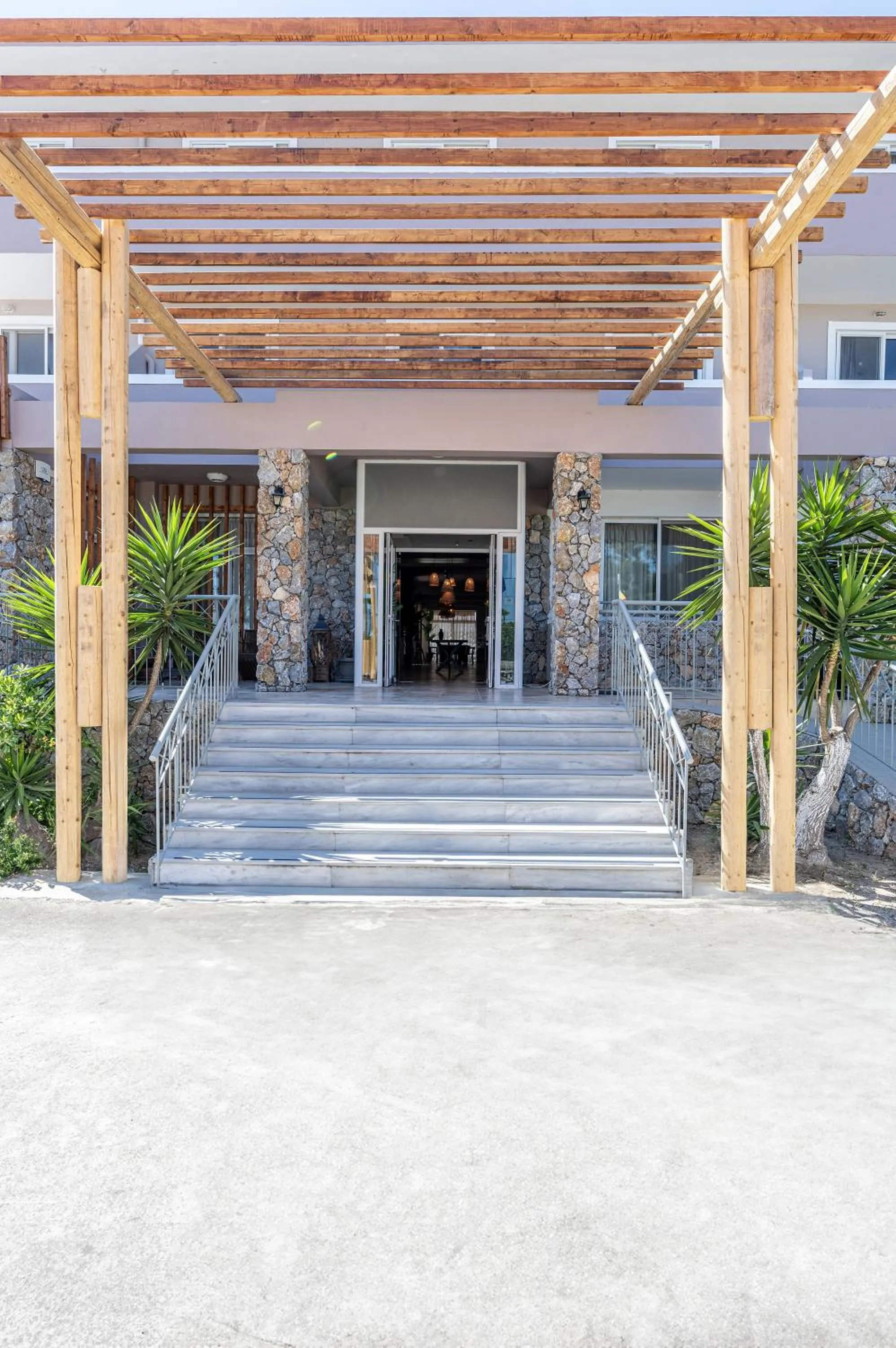 Facade/entrance in Aegean Bay Hotel