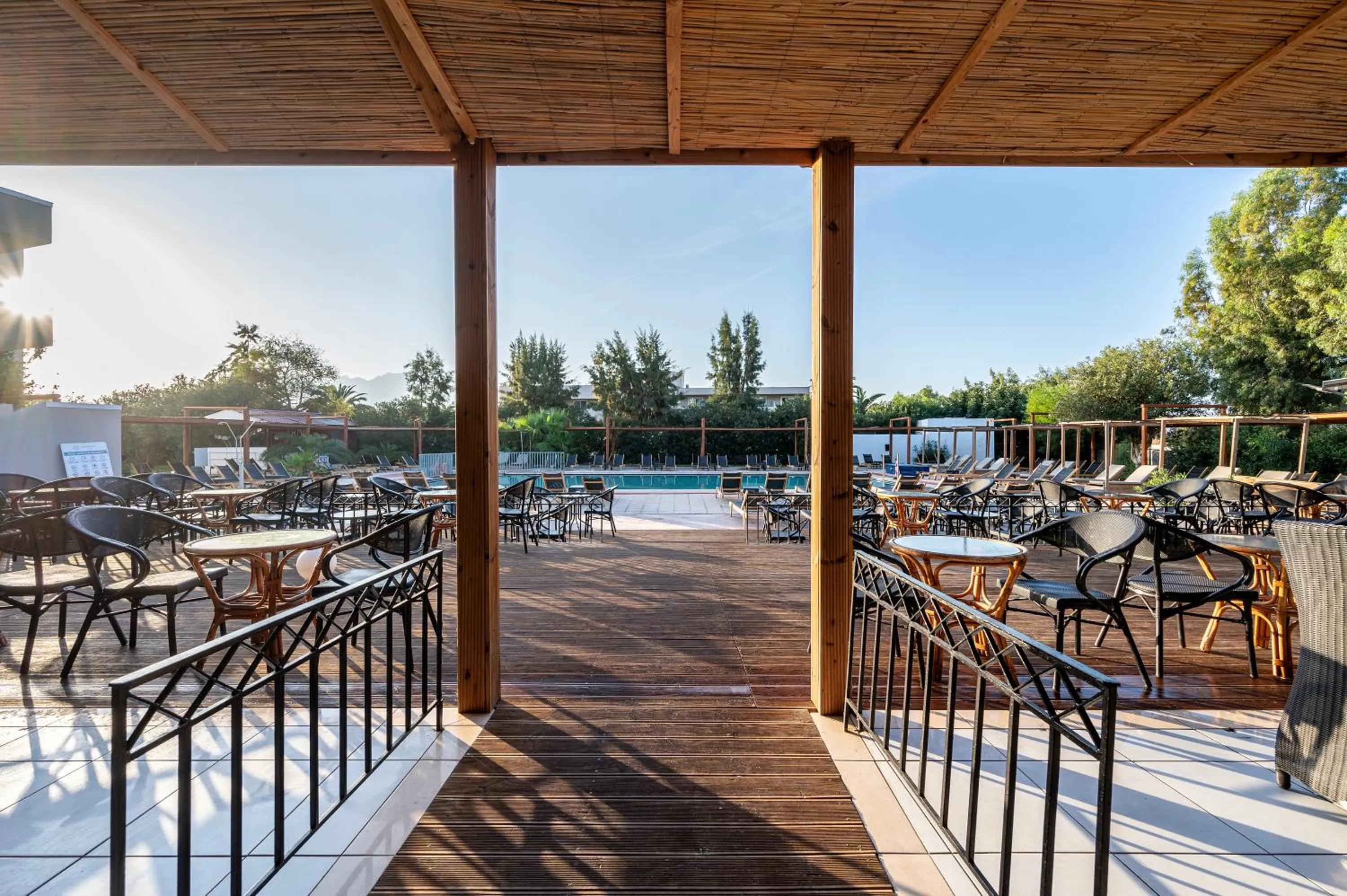 Balcony/Terrace in Aegean Bay Hotel