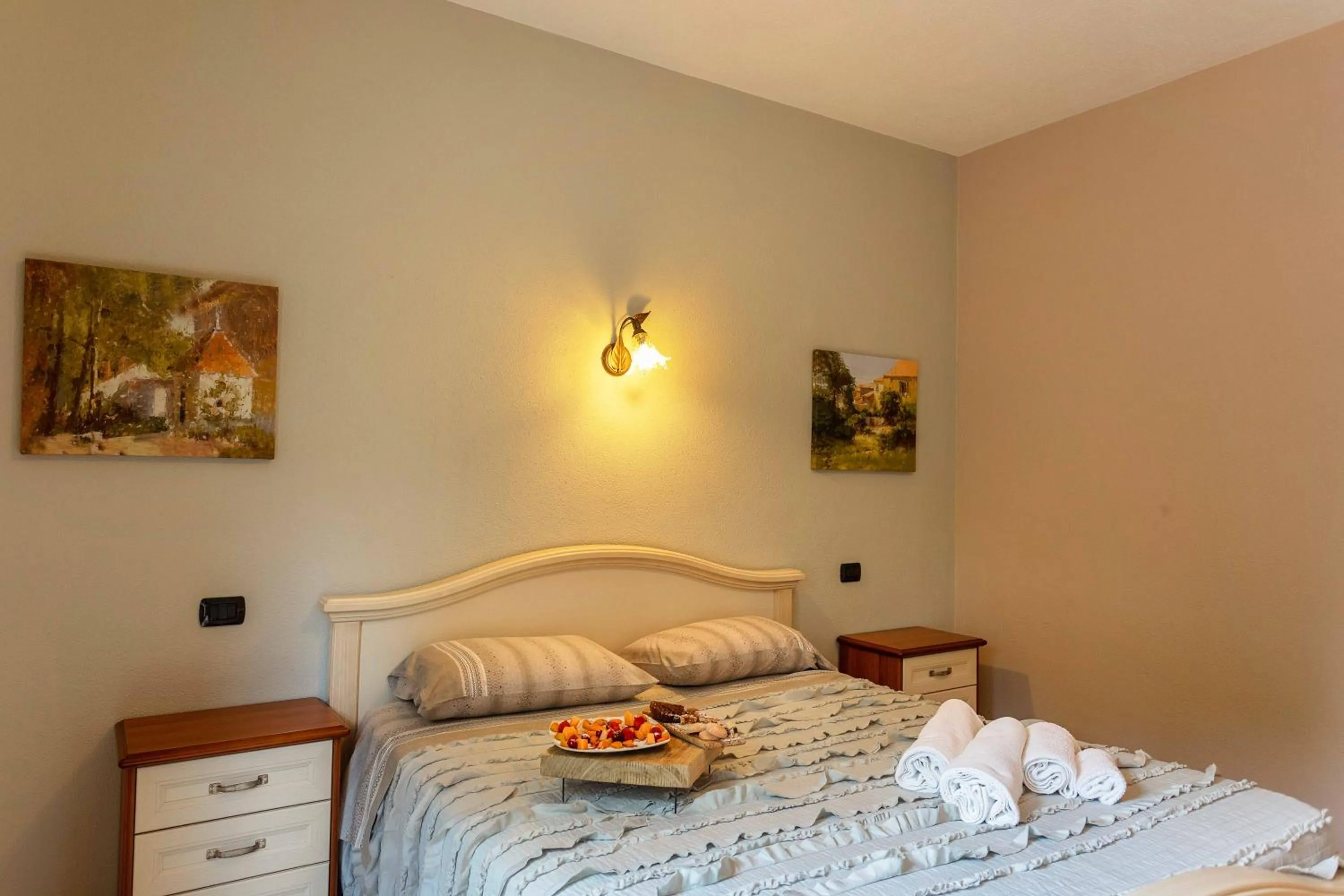 Bed in Agriturismo La Sfruscià Resort