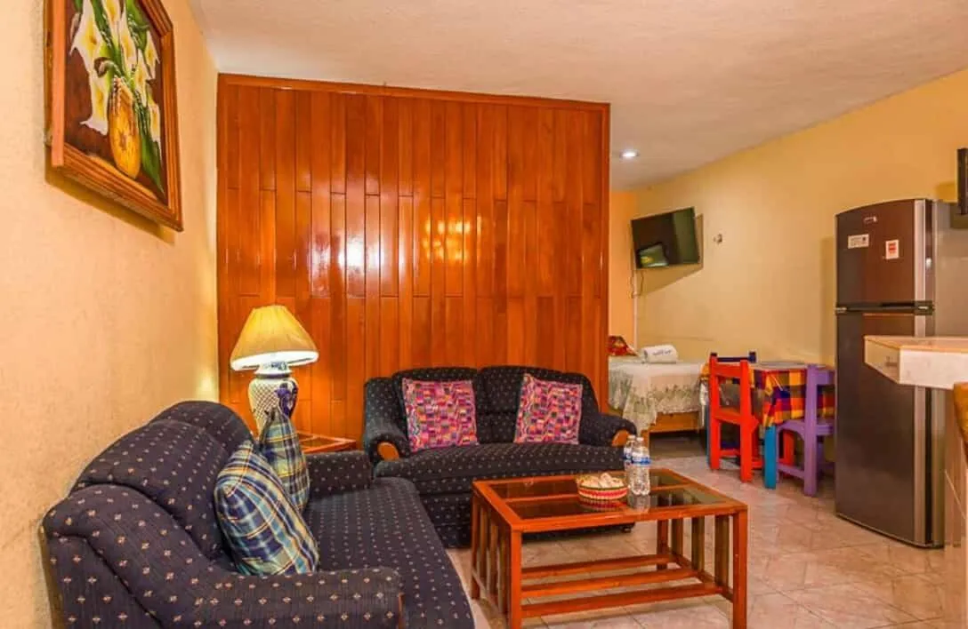 Living room in Hotel Maria's Nicte Ha