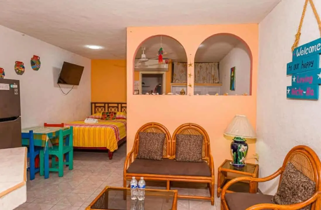 Living room in Hotel Maria's Nicte Ha