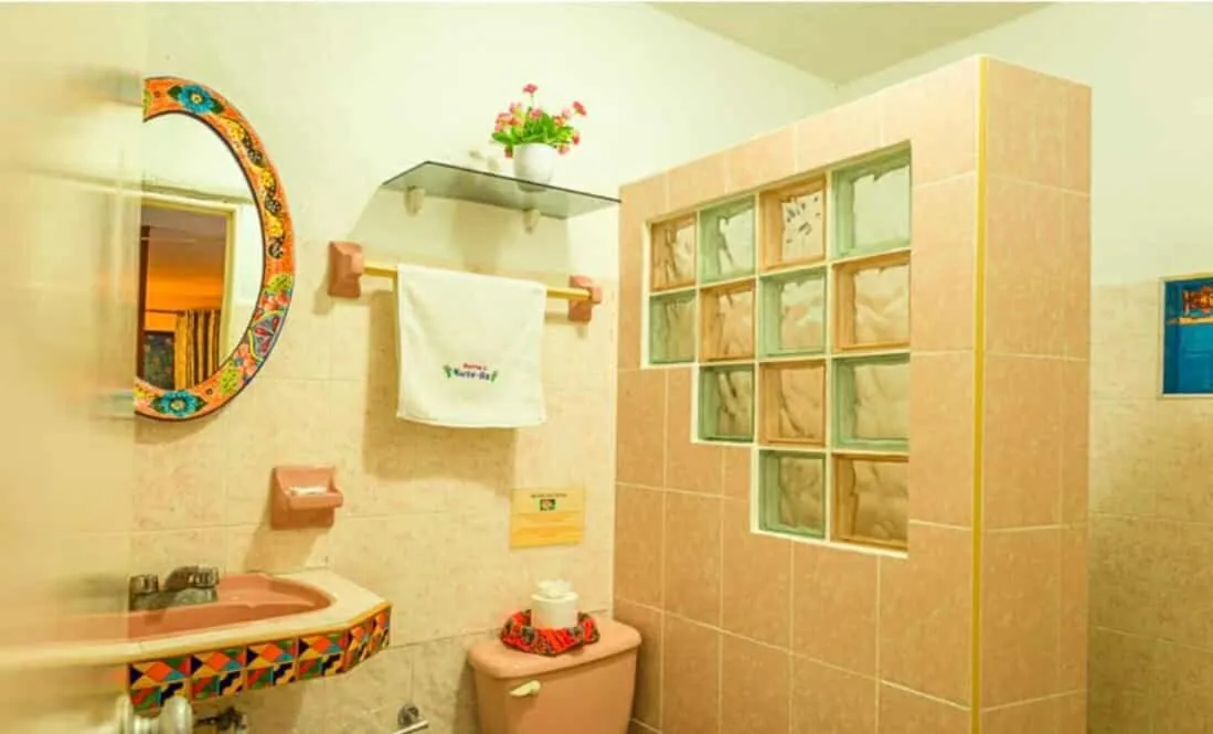 Bathroom in Hotel Maria's Nicte Ha