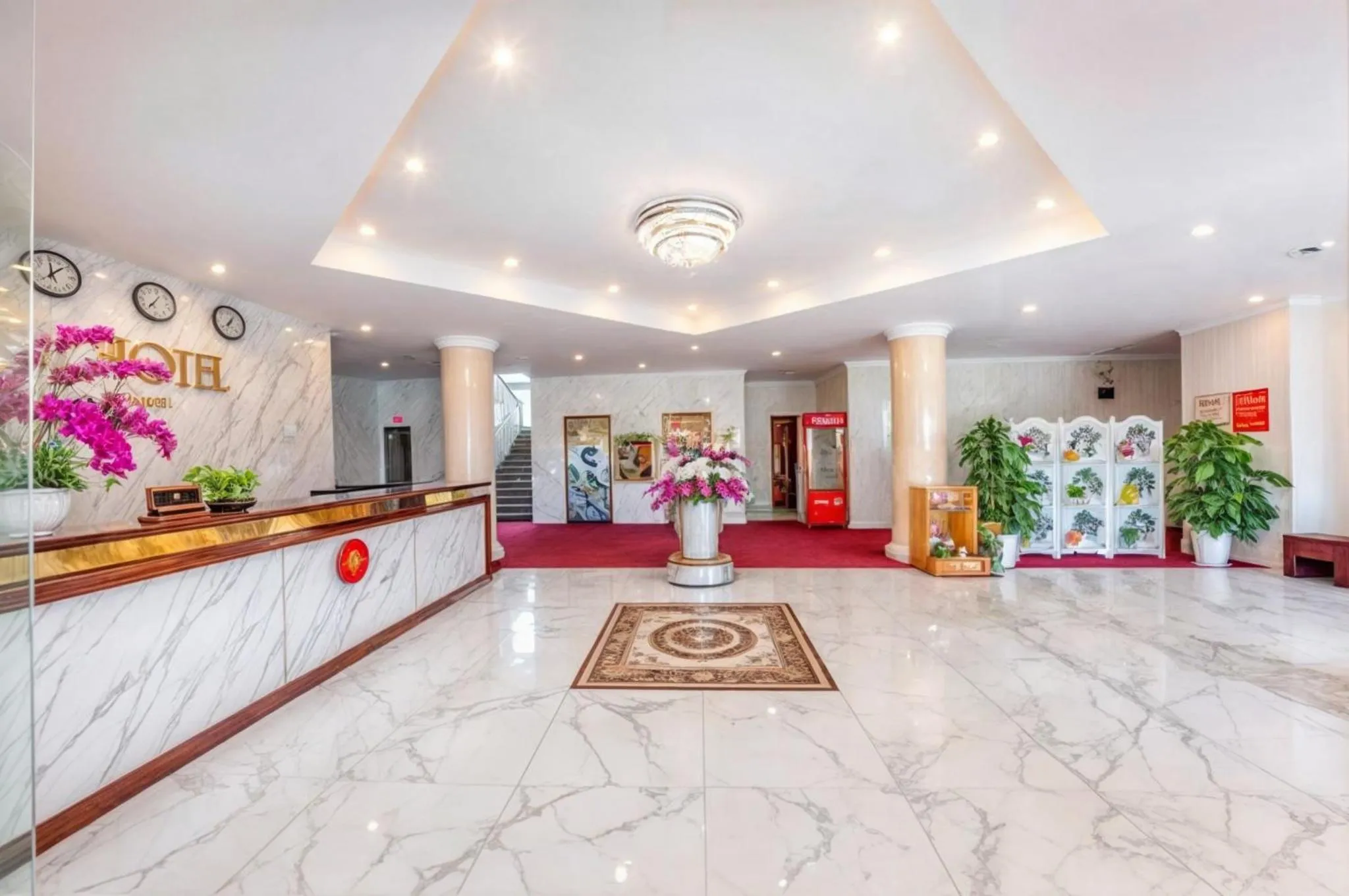 Lobby or reception in CCT Luxury Hotel