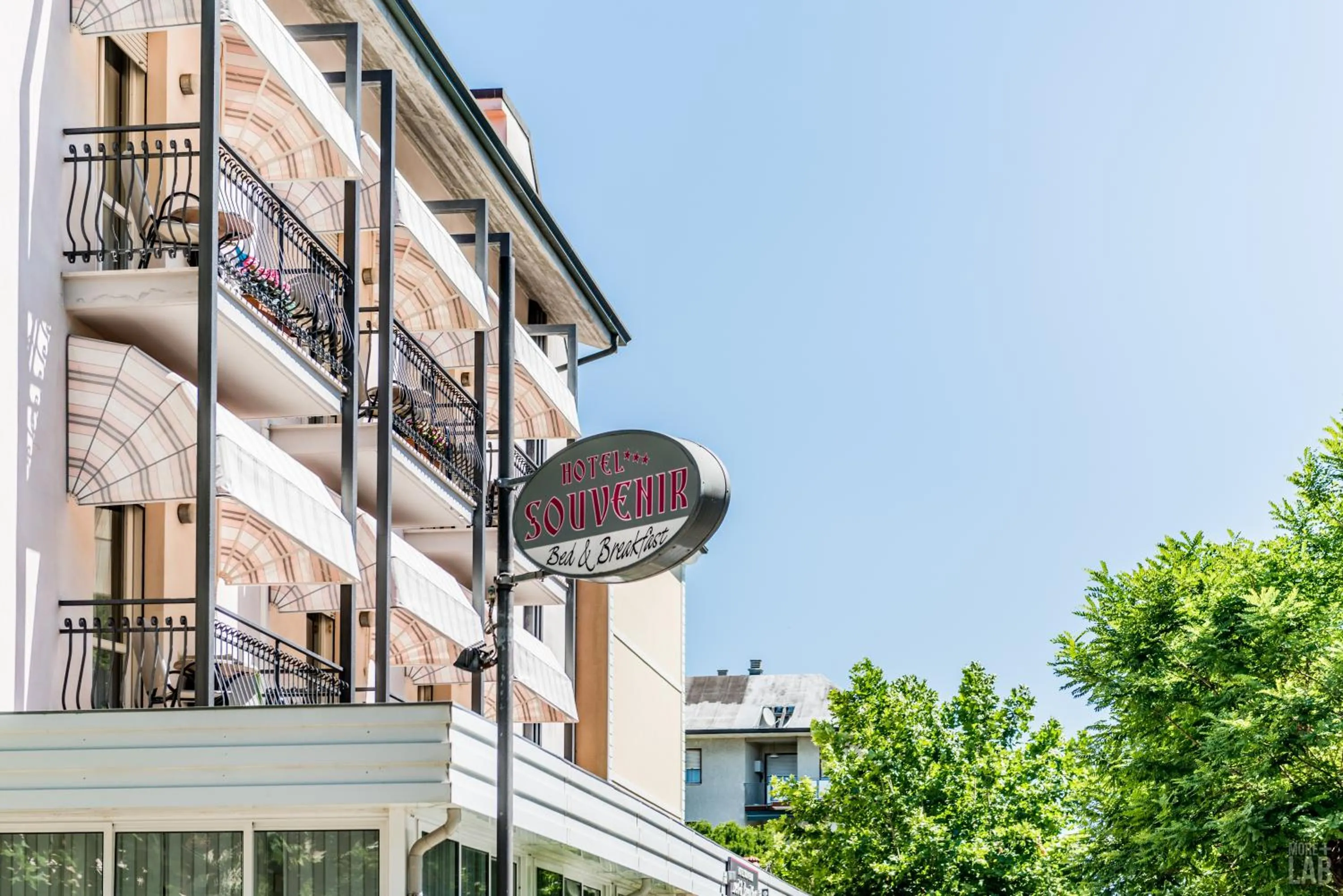 Facade/entrance in B&B Hotel Souvenir