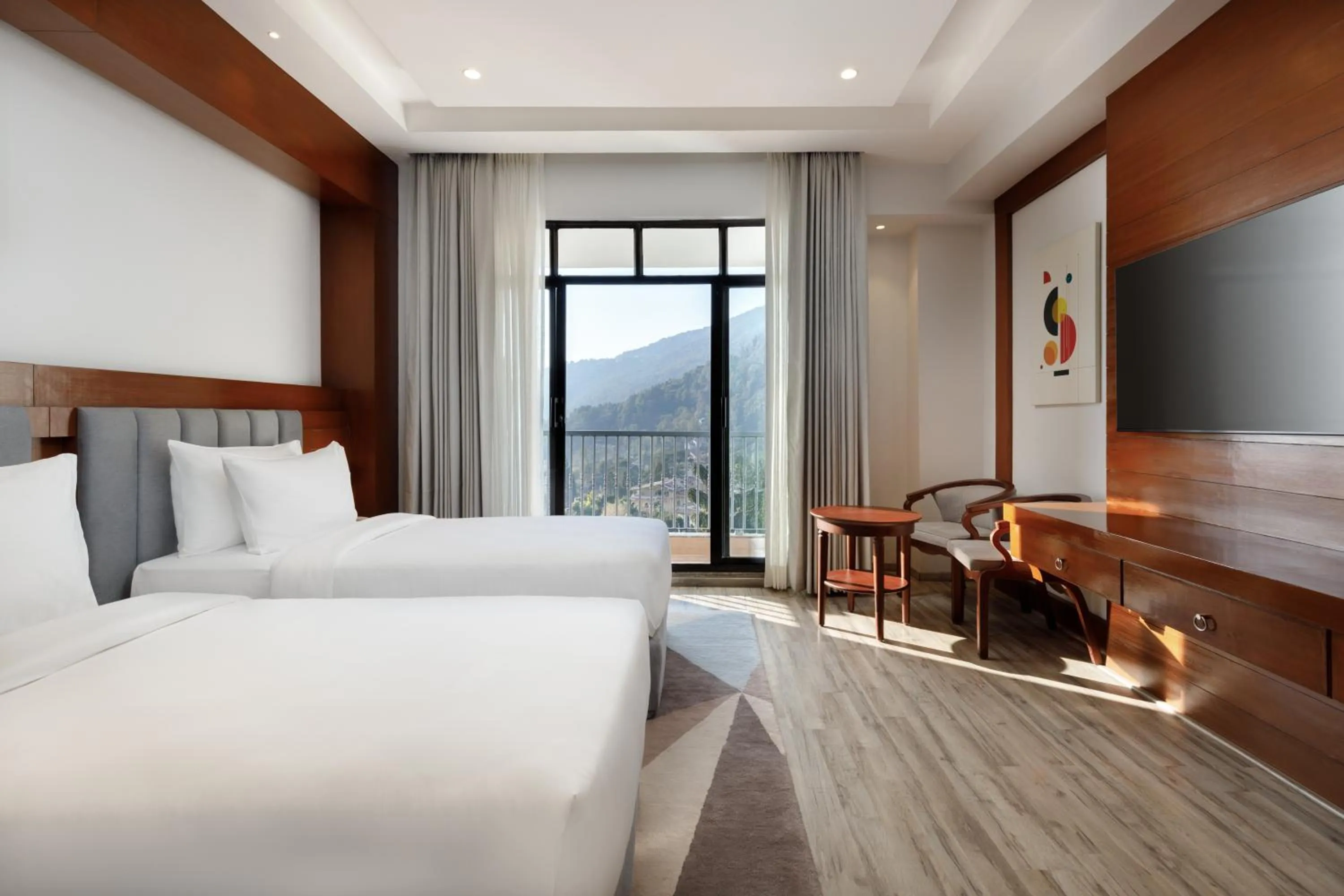 Bed in Holiday Inn Resort Kathmandu Budhanilkantha by IHG