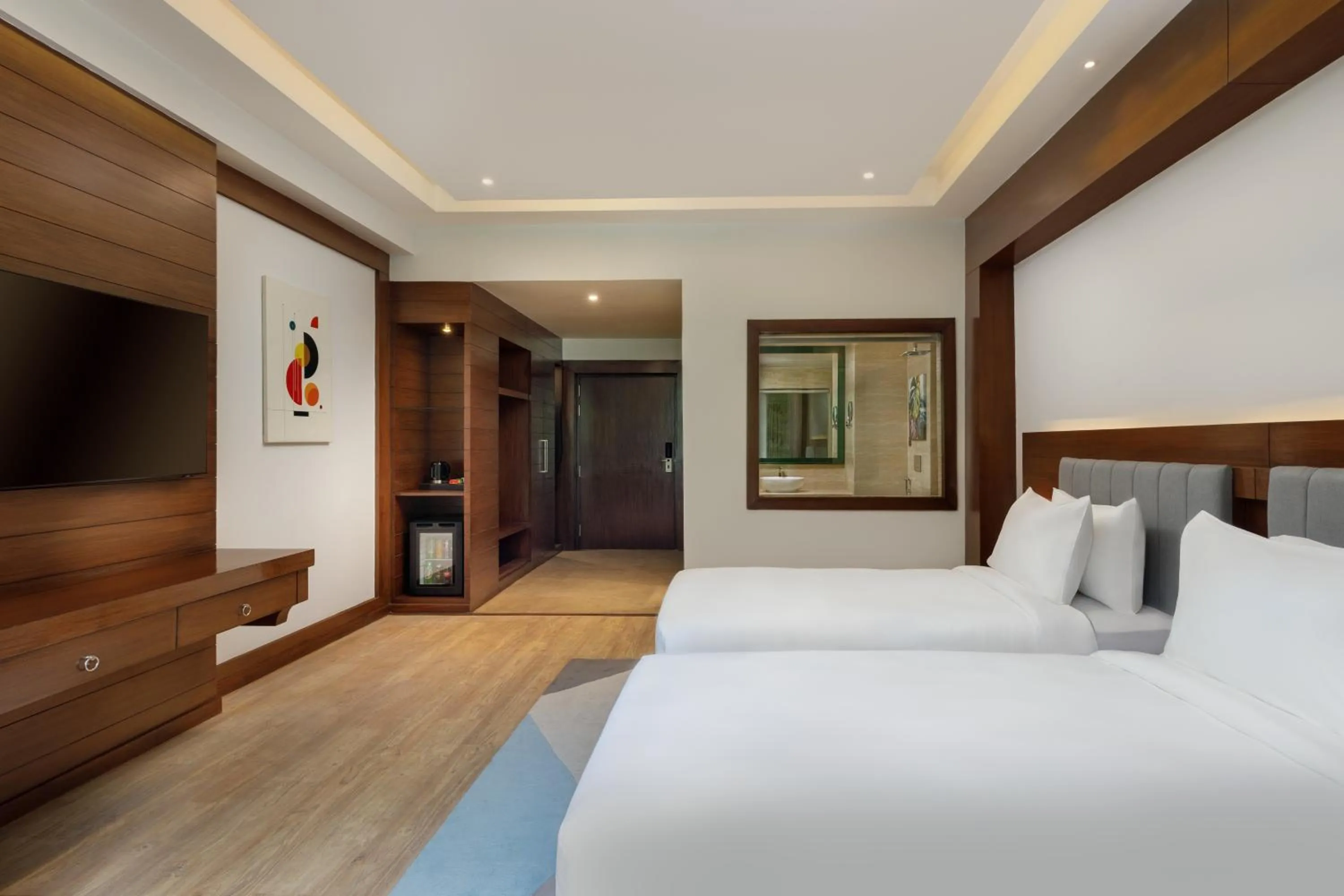 Bed in Holiday Inn Resort Kathmandu Budhanilkantha by IHG