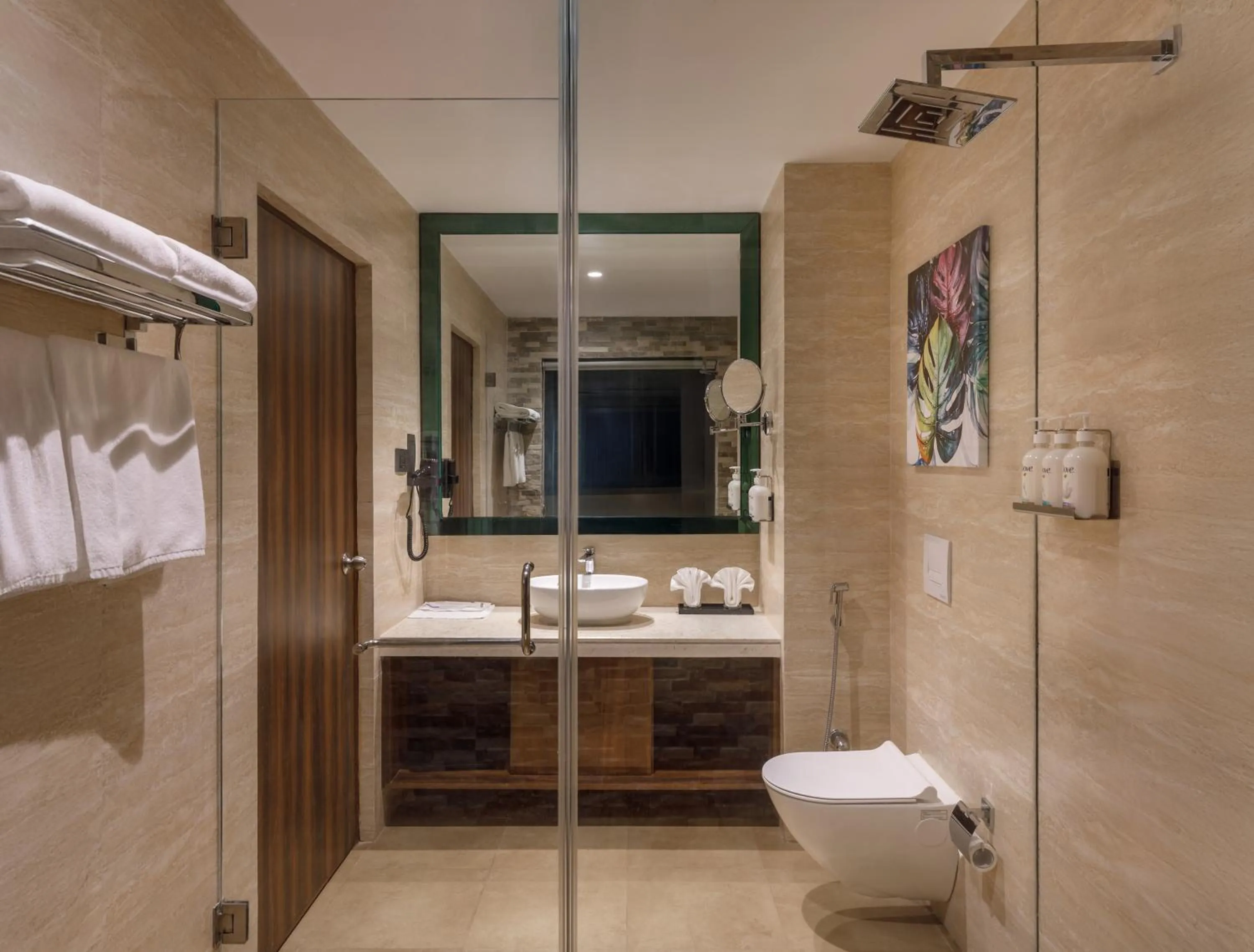 Shower in Holiday Inn Resort Kathmandu Budhanilkantha by IHG