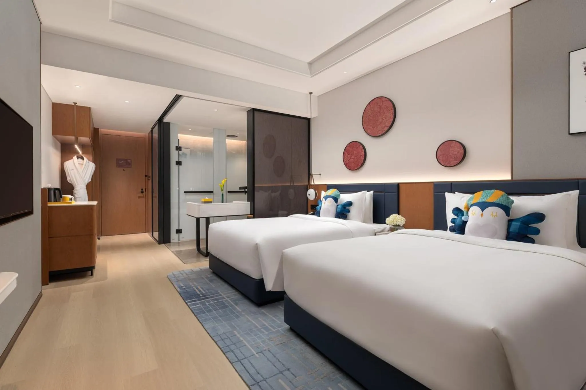 Photo of the whole room, Bed in voco Jincheng Danhe by IHG