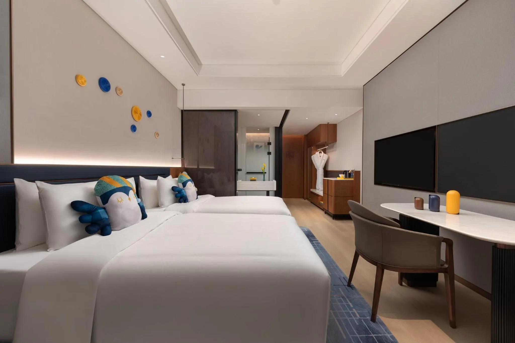 Photo of the whole room, Bed in voco Jincheng Danhe by IHG