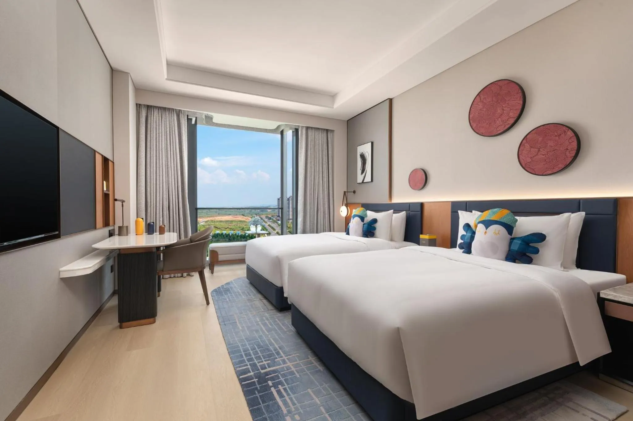 Photo of the whole room, Bed in voco Jincheng Danhe by IHG