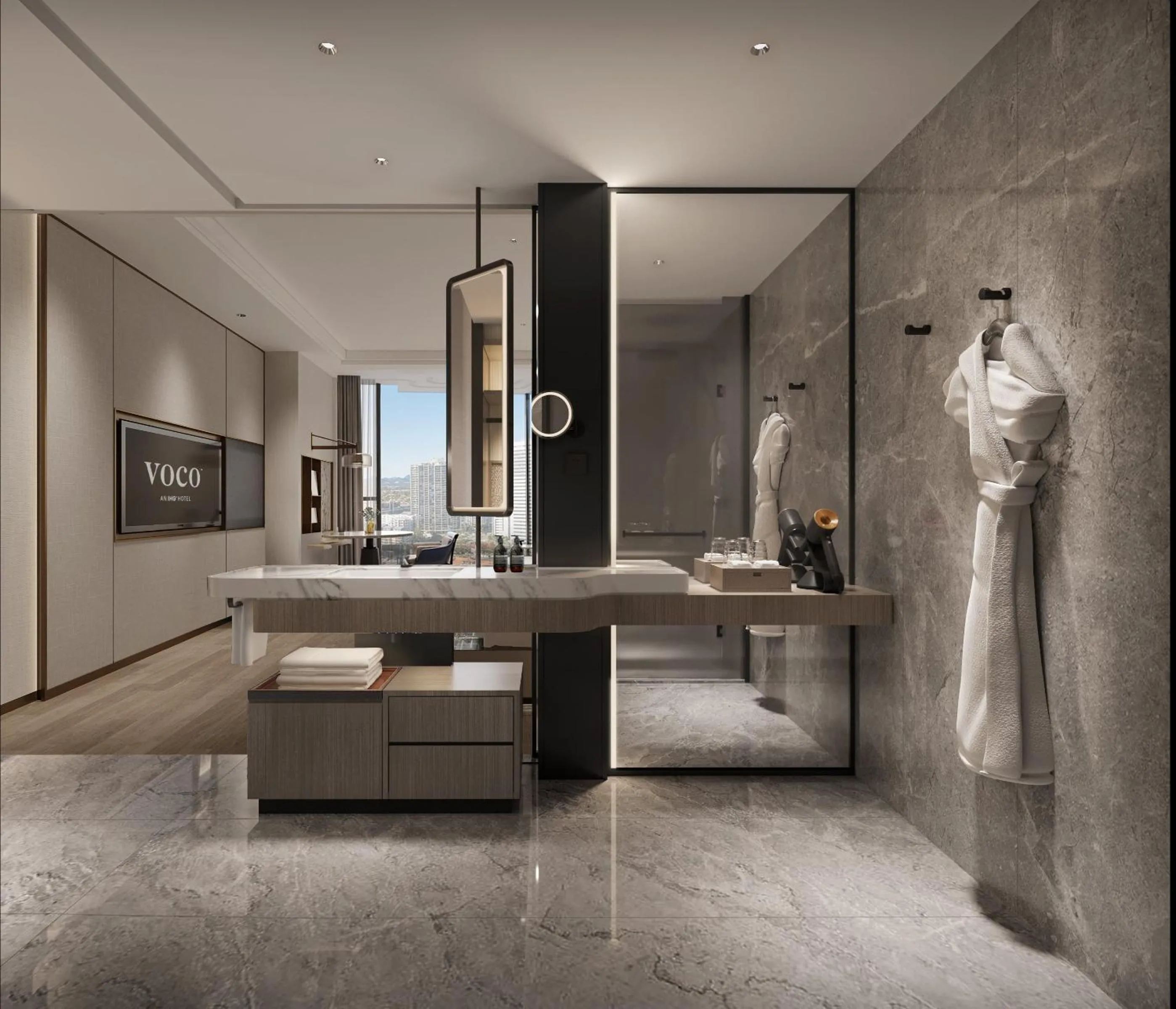 Photo of the whole room in voco Jincheng Danhe by IHG