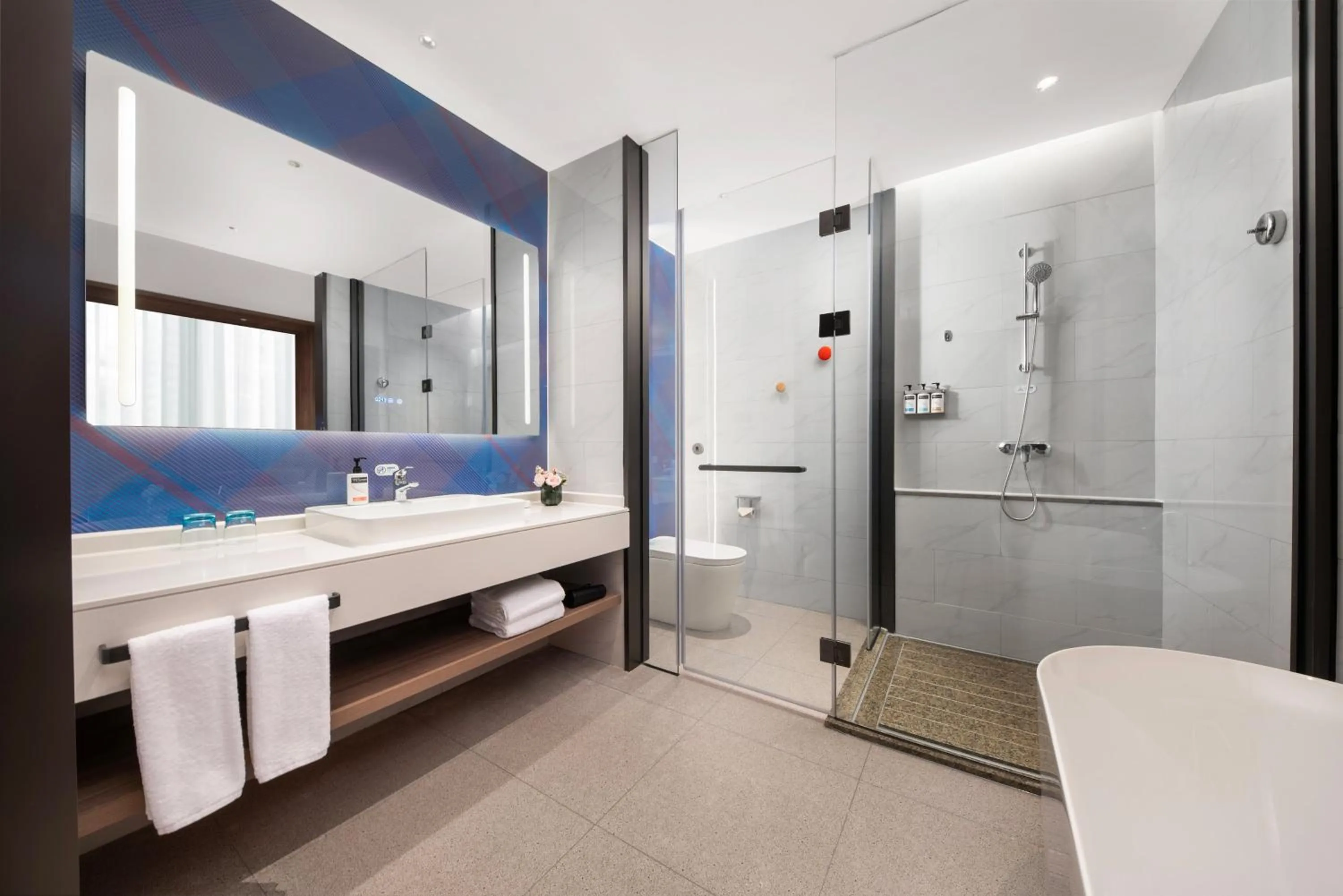 Bathroom in Holiday Inn Express Beijing Mentougou by IHG