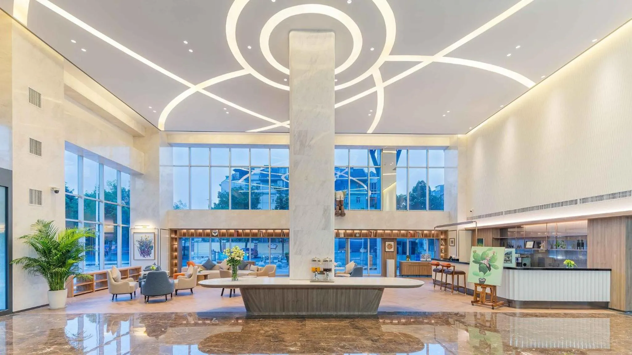 Property building in Holiday Inn Express Wuhan Jinyin Lake